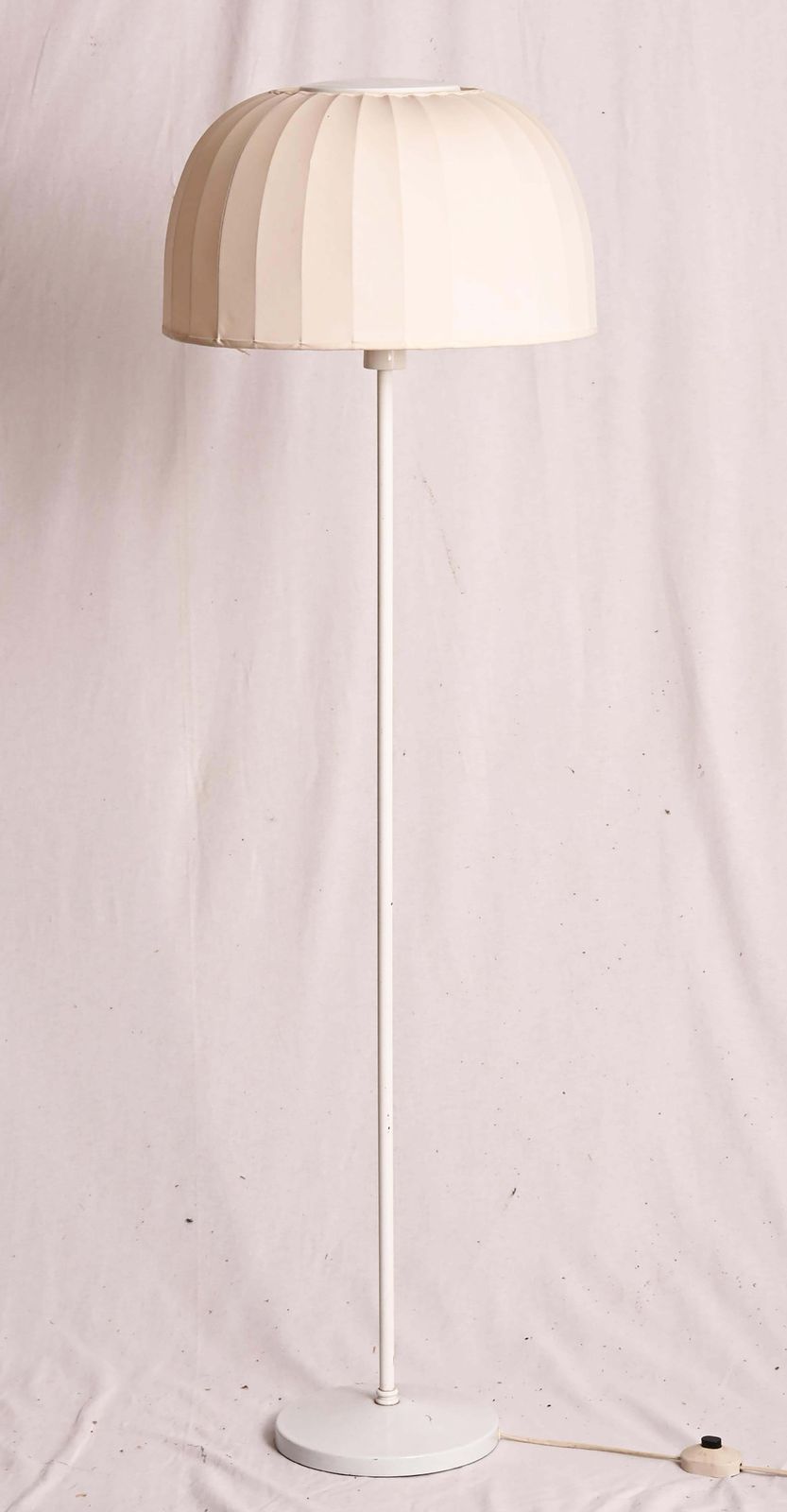 Hans Agne Jakobsson G 52/M, Floor Lamp With A Leather Shade photo for sale