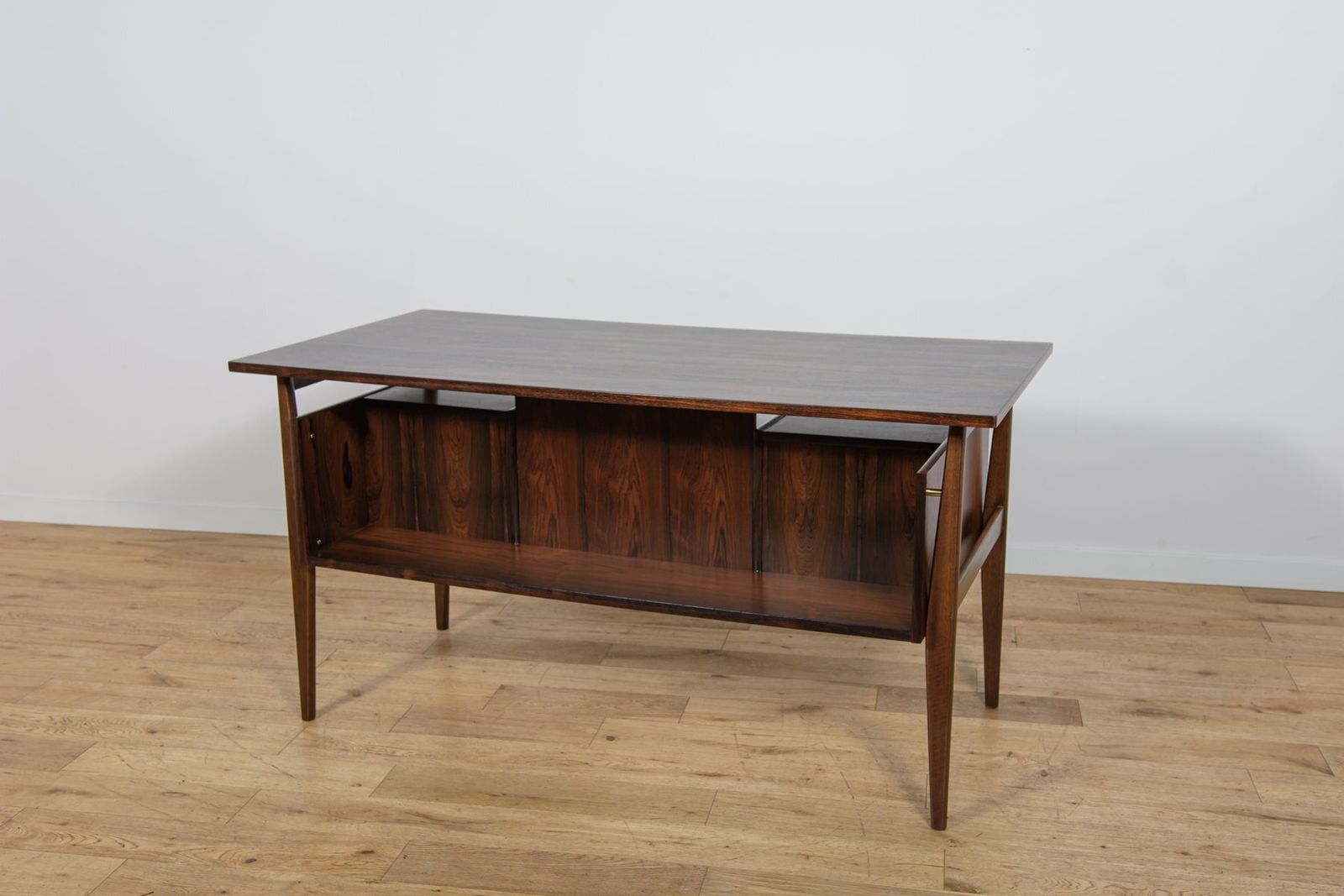 Mid Century Rosewood Desk By Gunnar Nielsen Tibergaard For Tibergaard, Denmark, 1960s photo buy