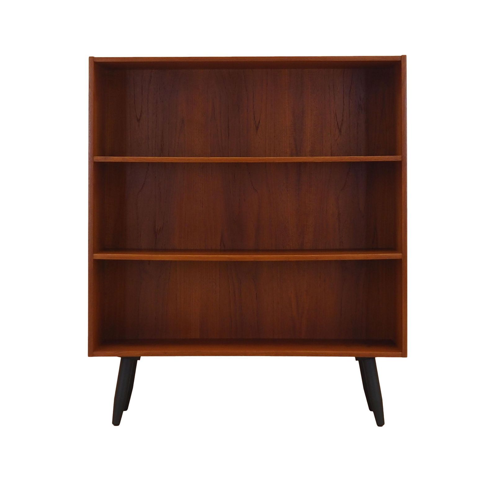 Teakhouten boekenkast, Deens design, jaren 1970, geproduceerd door Clausen & Søn