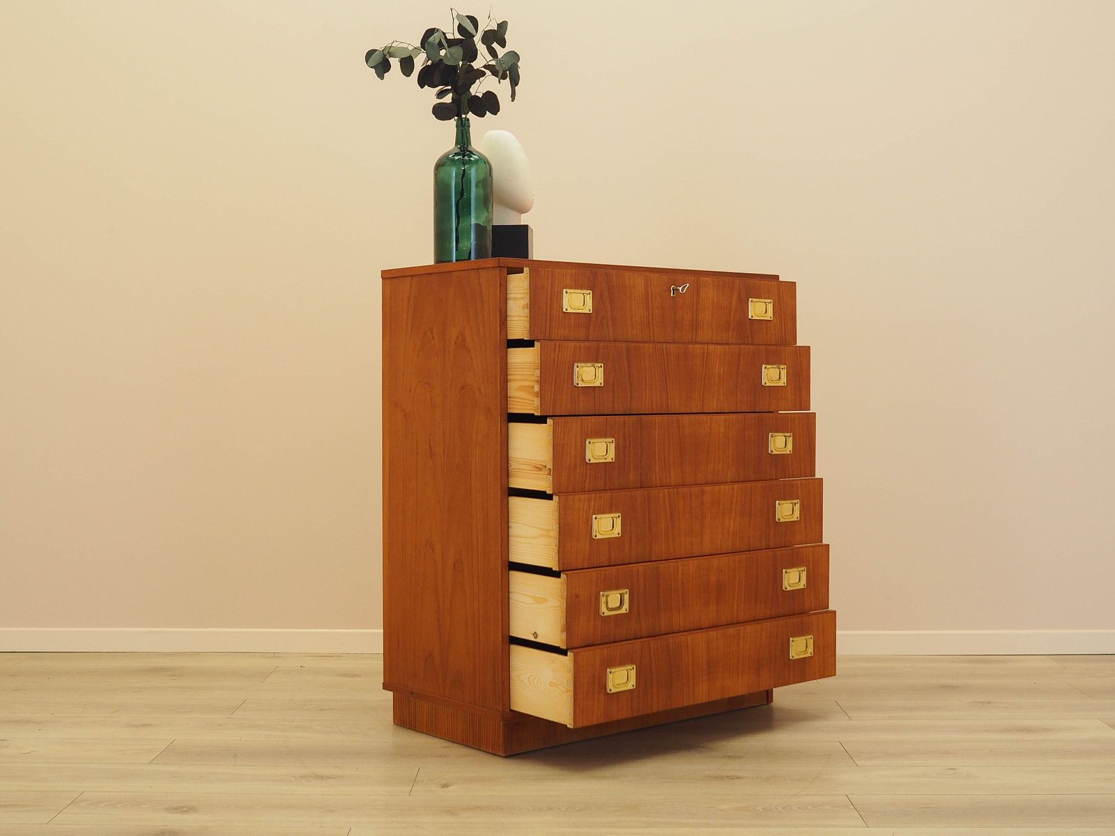 Teak Chest Of Drawers, Danish Design, 1960s, Made In Denmark photo vinterior