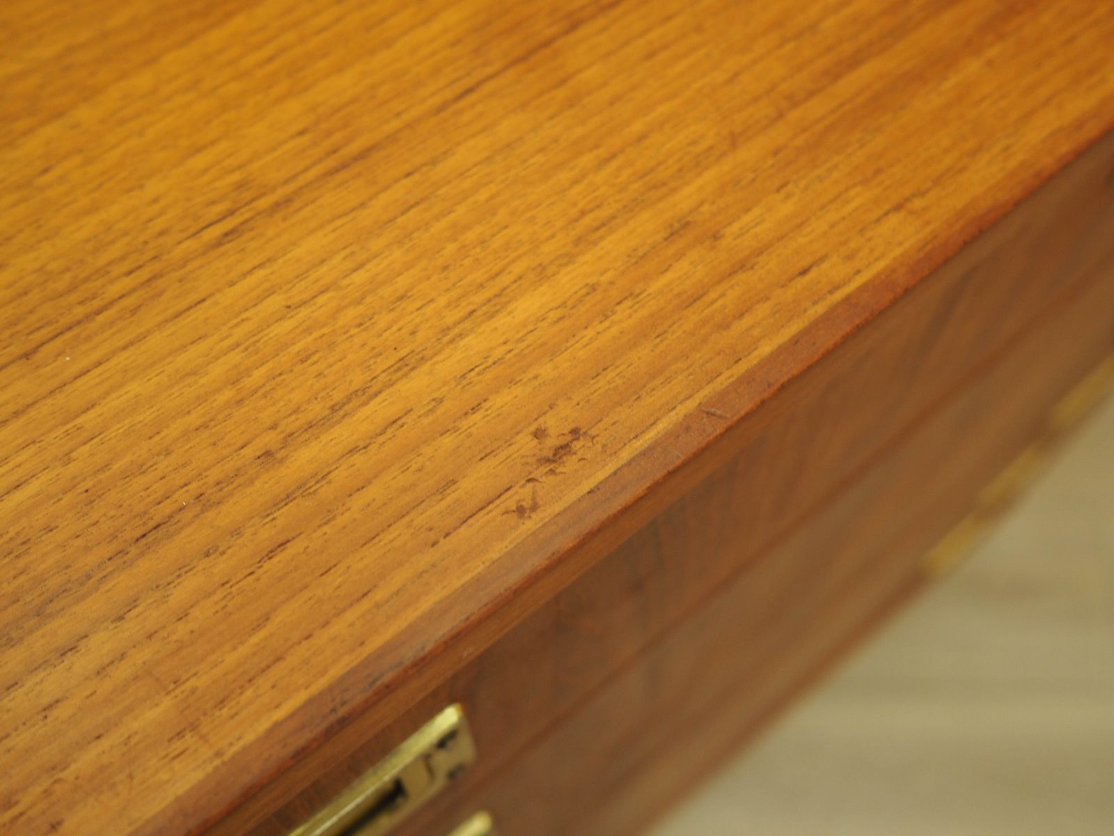 Teak Chest Of Drawers, Danish Design, 1960s, Made In Denmark photo vintage