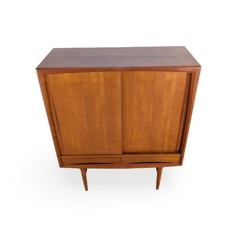 Axel Christensen Teak Mid-Century Cabinet Aco Møbler Highboard photo furniture
