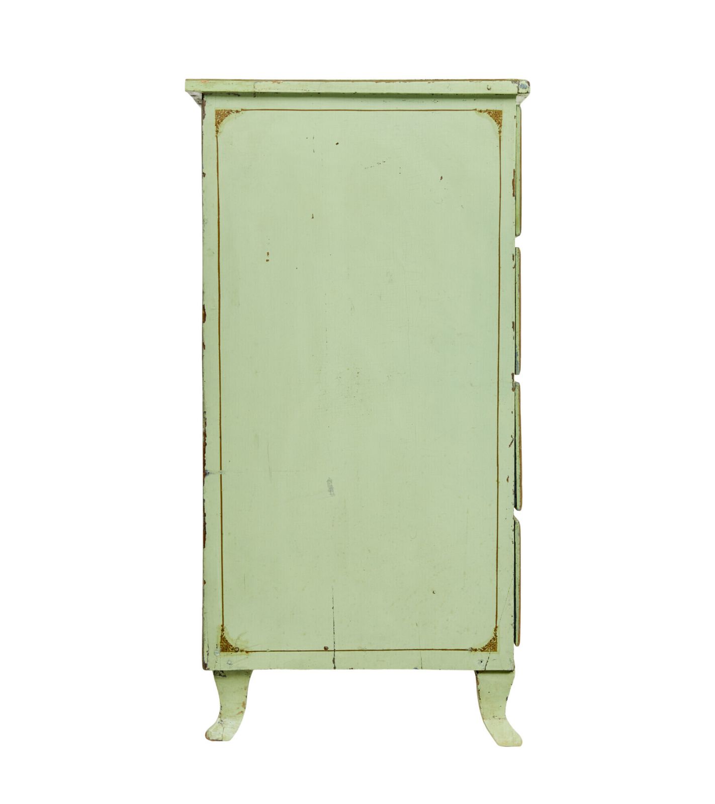 19e-eeuwse Zweedse geschilderde grenen ladekast photo furniture