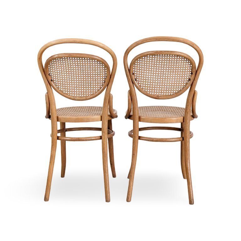 Set Of 2 Original J J Kohn Mundus Bentwood Chairs, Similar To Thonet No. 15 photo 1085.0