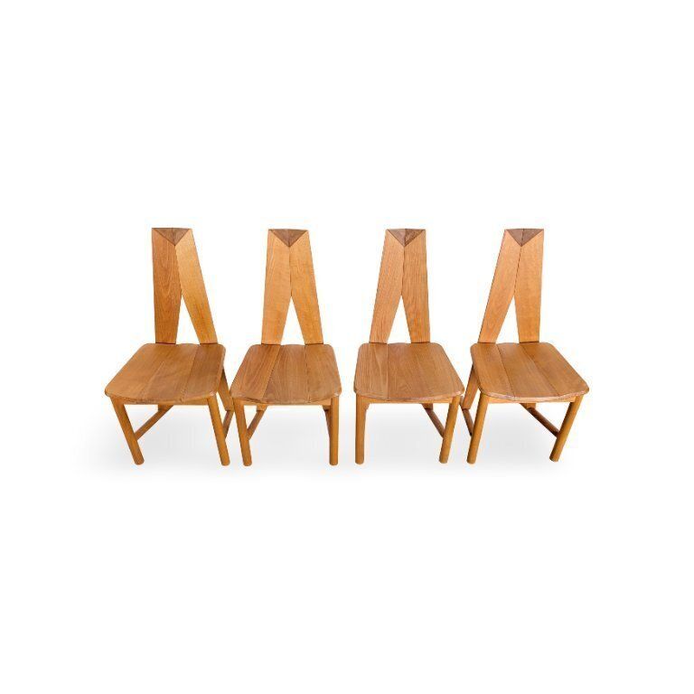 Set van 4 stoelen – Seltz, Søren Nissen & Ebbe Gehl, beukenhout photo furniture