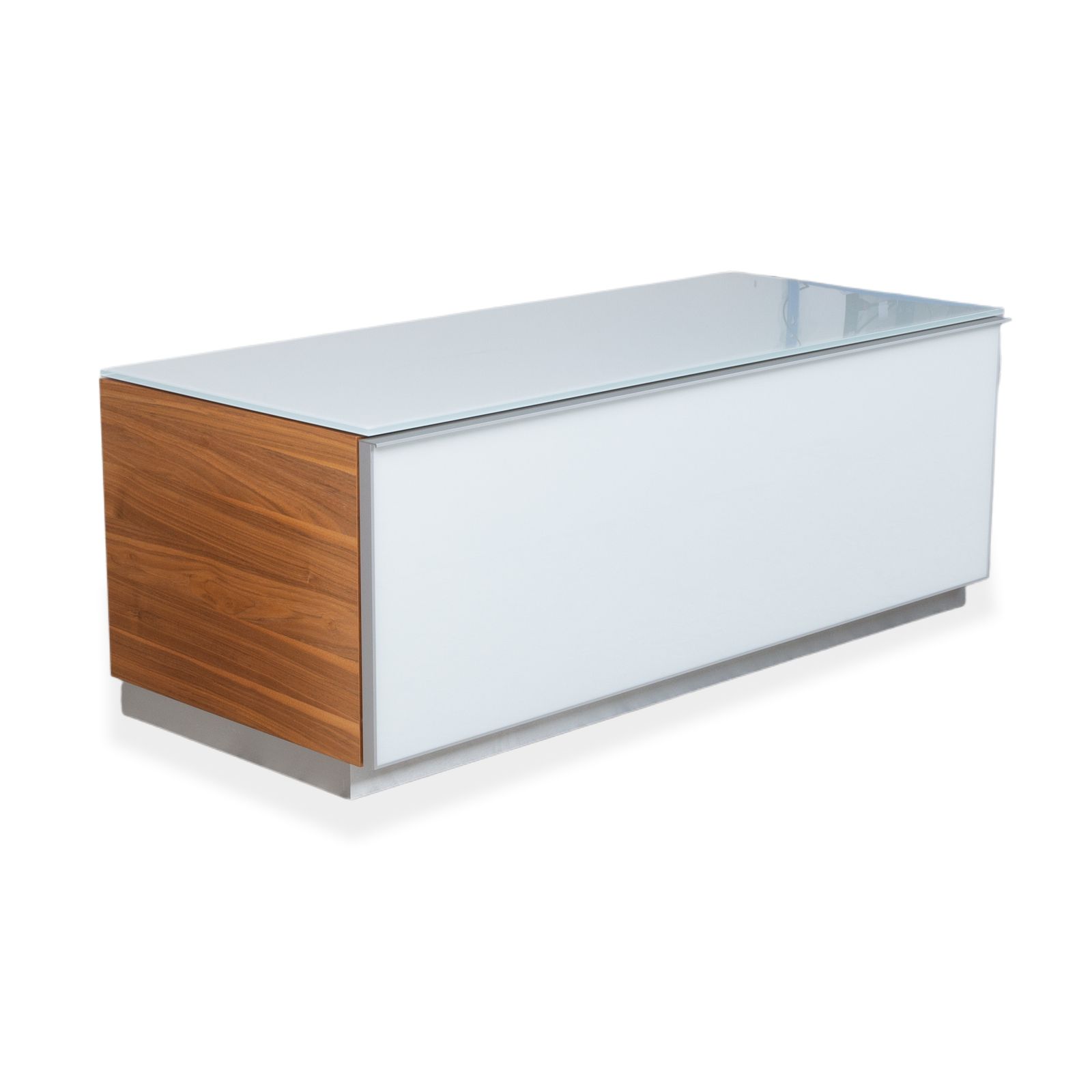 Buffet Spectral en bois et verre, fonction manuelle photo for sale