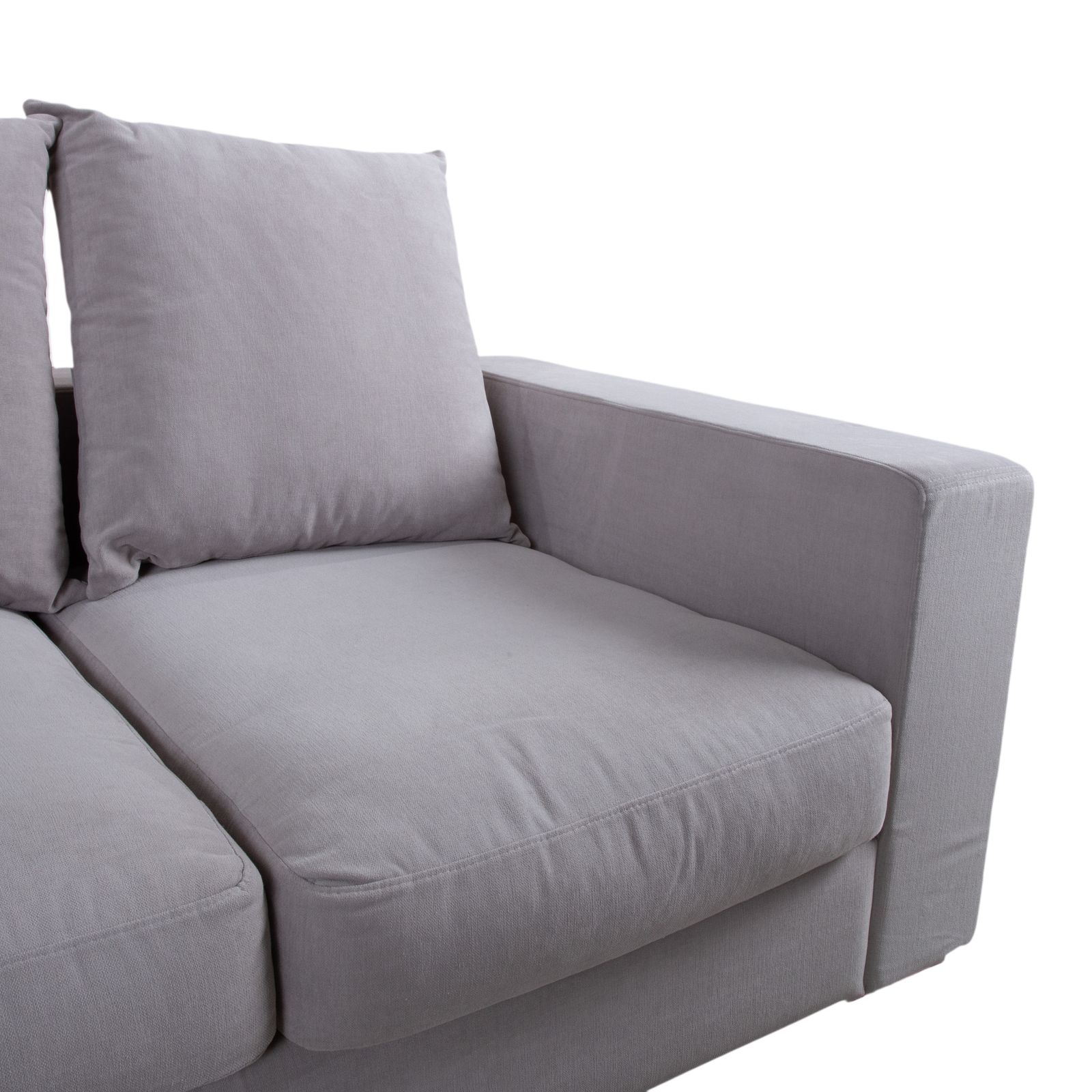 Canapé d'angle BoConcept Cenova en tissu gris photo 2123.0