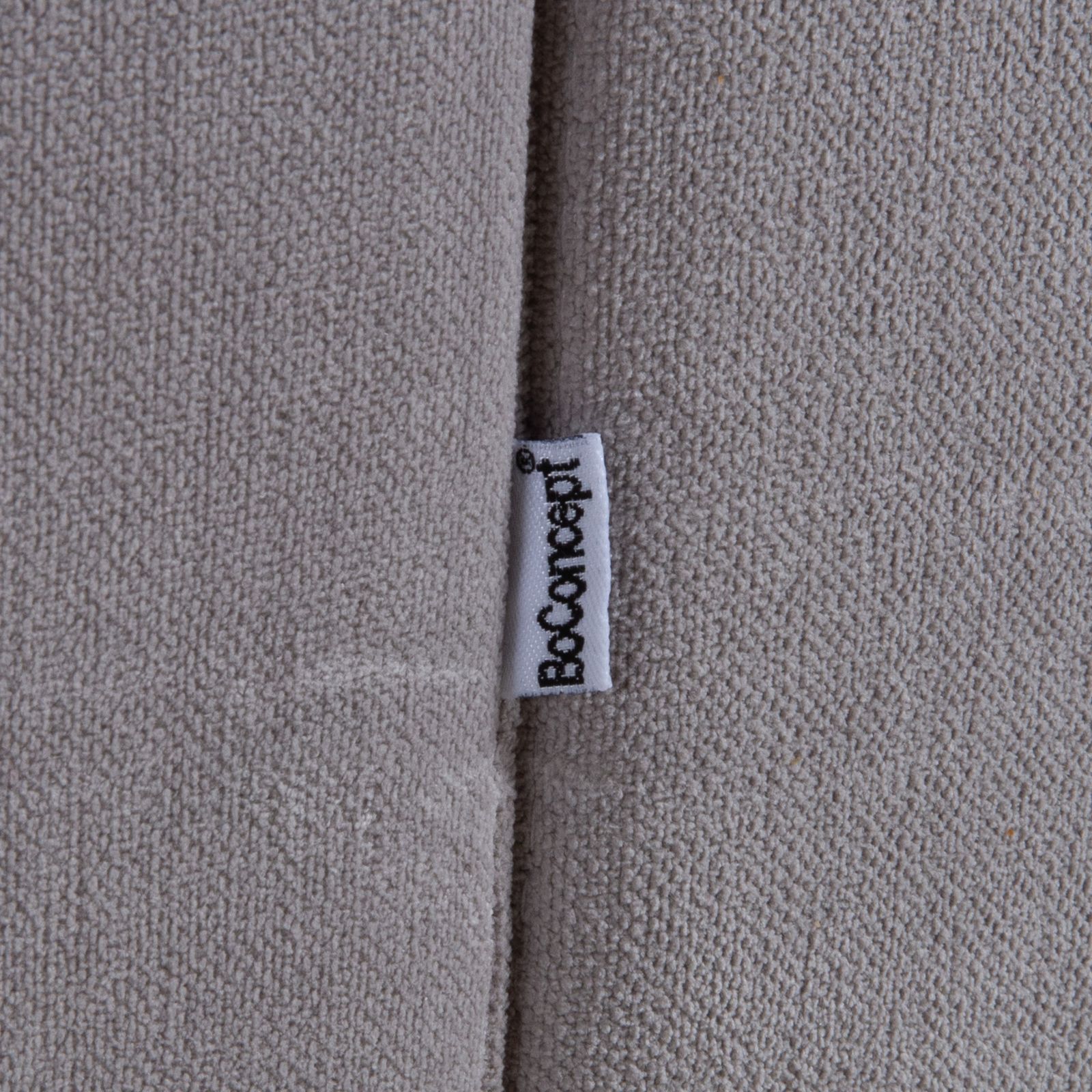 Canapé d'angle BoConcept Cenova en tissu gris photo vintage