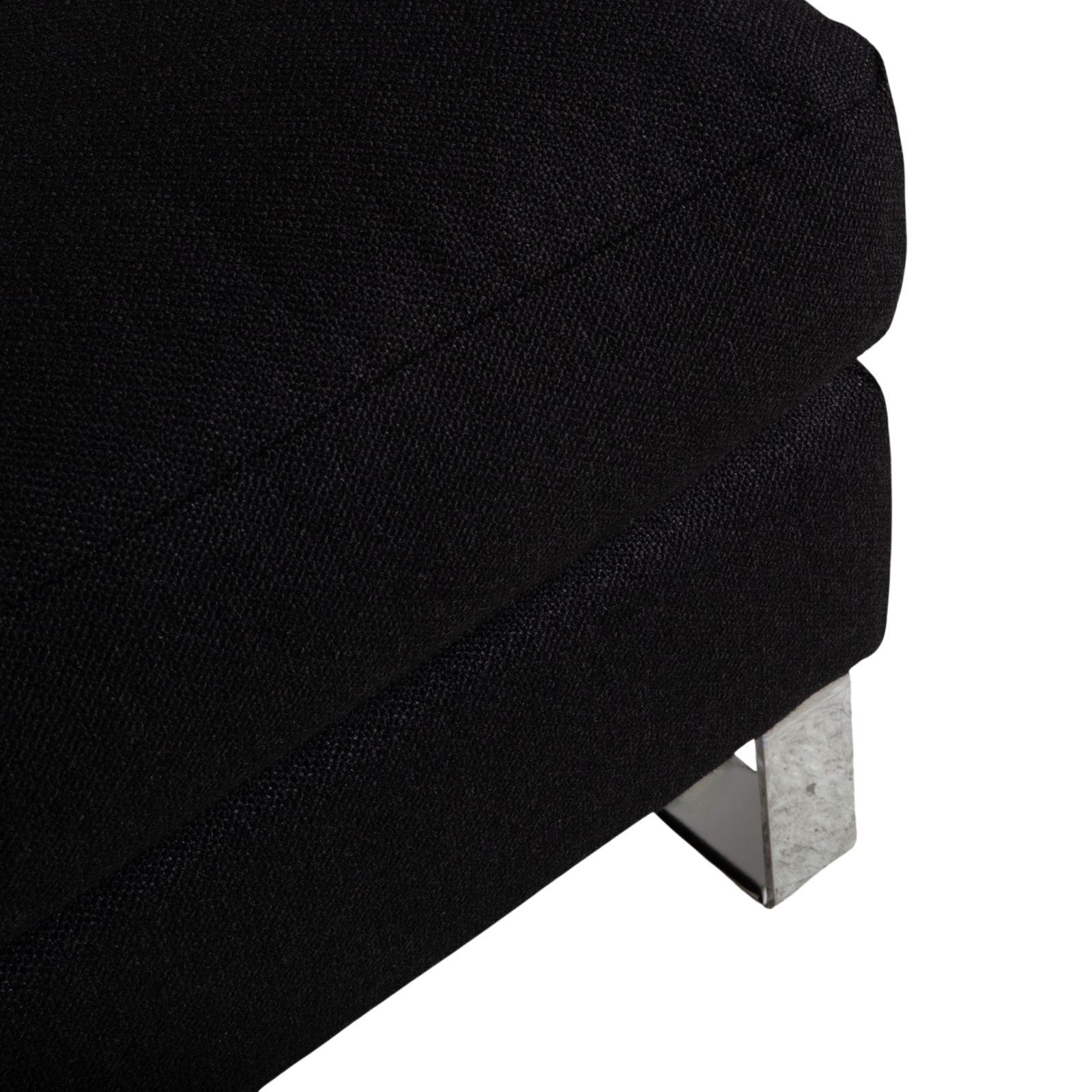 Tabouret Erpo CL 500 en tissu texturé noir photo for sale