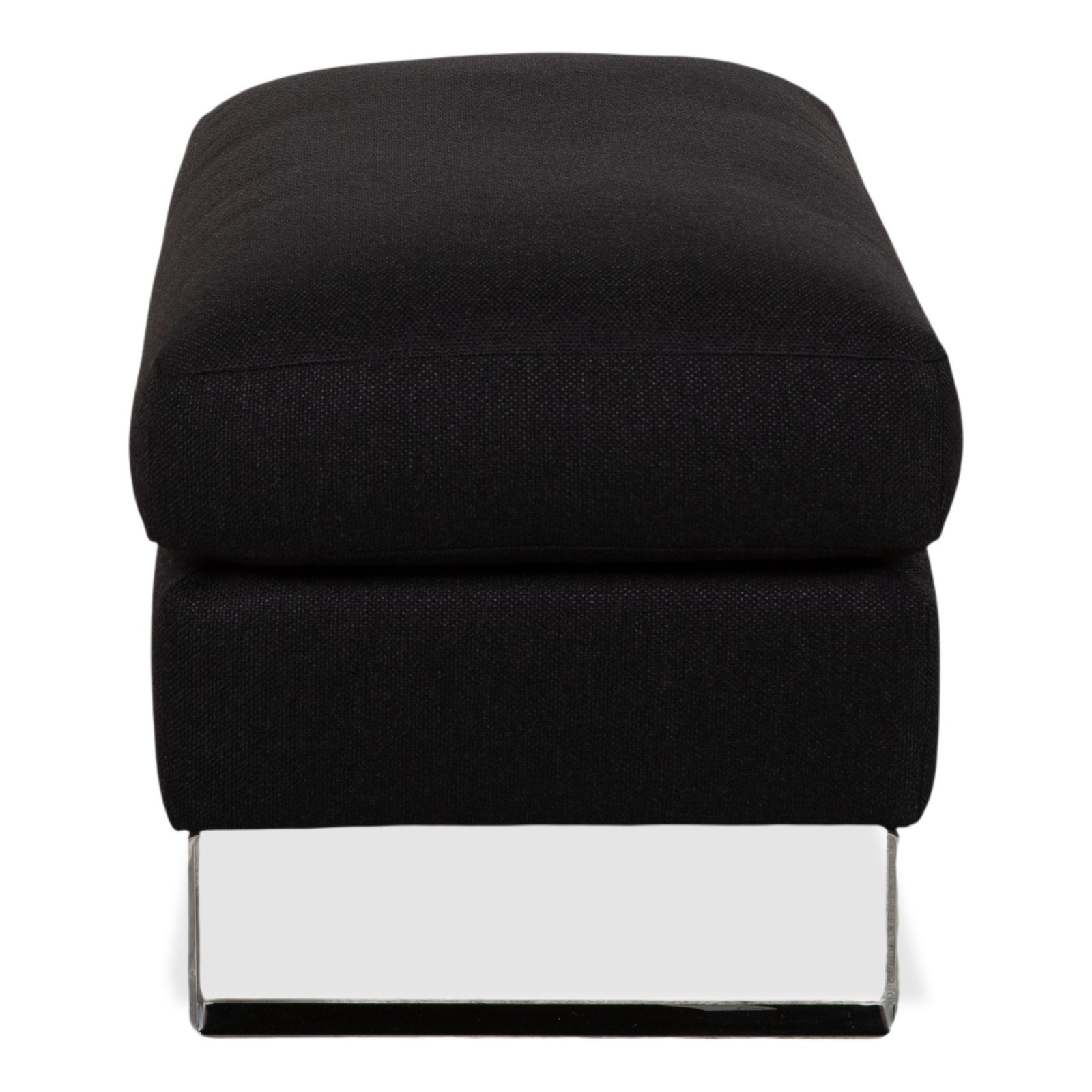 Tabouret Erpo CL 500 en tissu texturé noir photo vintage