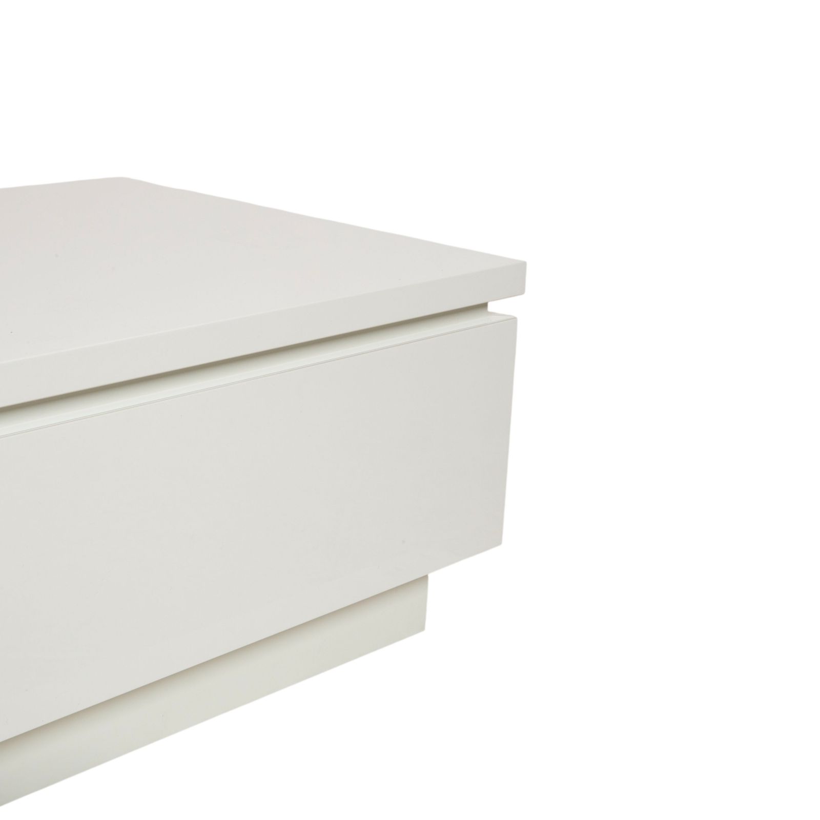 Buffet Interlübke Cube en bois blanc photo vinterior