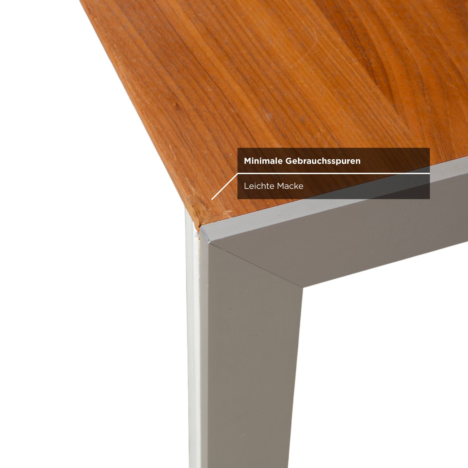 Table à manger Rolf Benz en bois, marron, 240 x 98 cm photo vintage