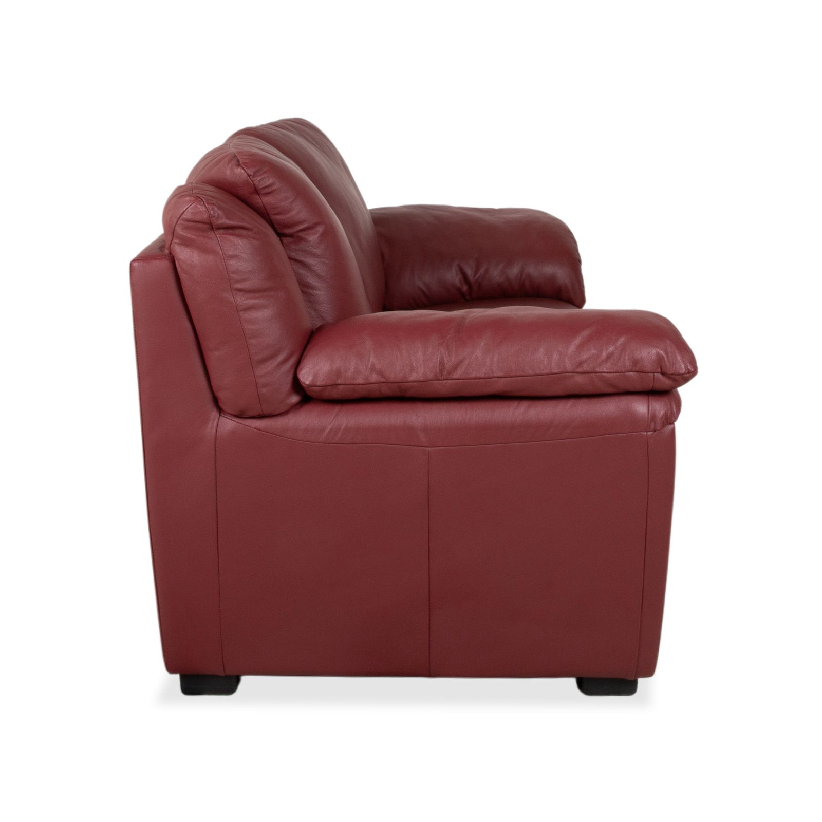photo for sale Canapé 2 places Natuzzi en cuir rouge