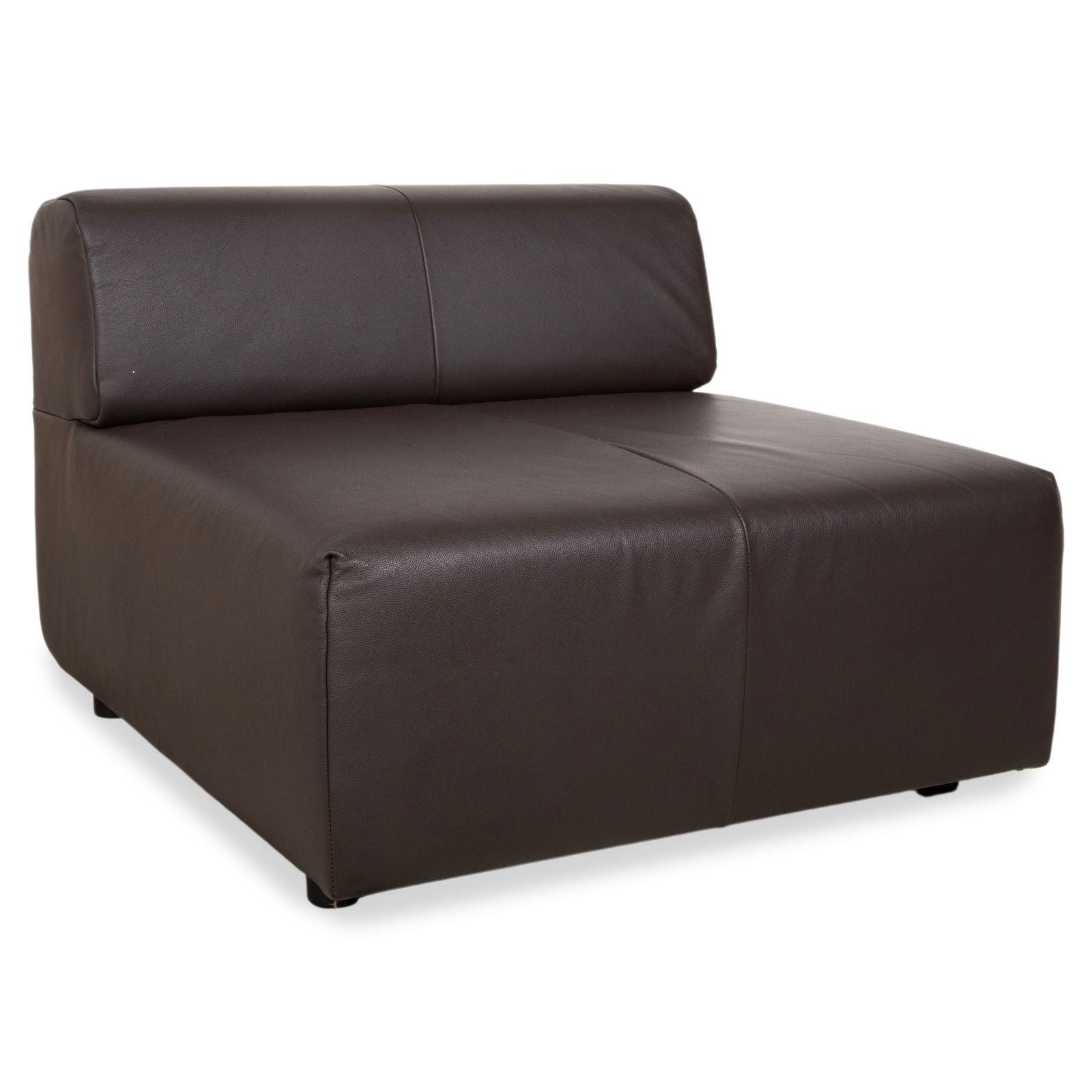 Rolf Benz Freistil 185 Leather Armchair Brown