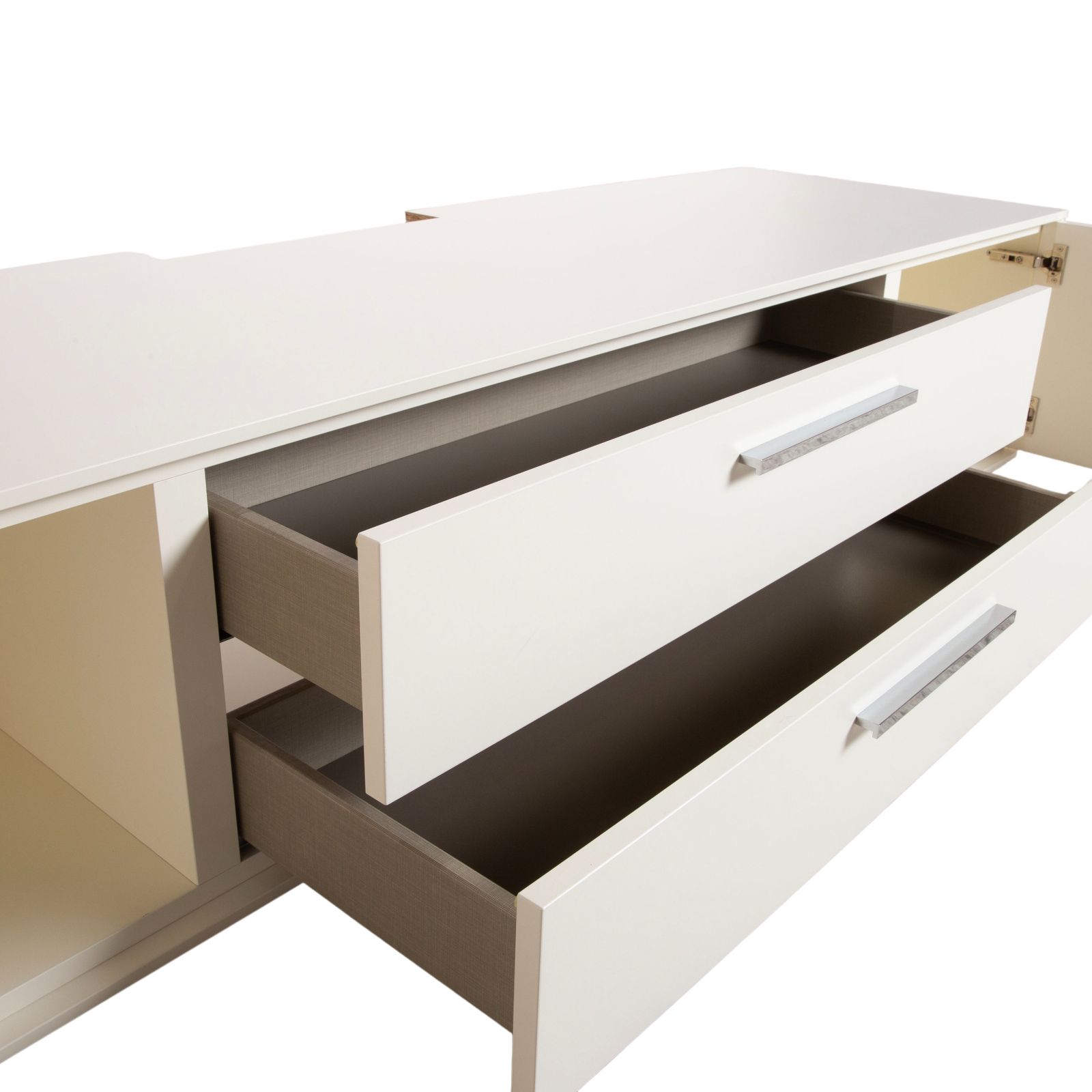 Buffet Gwinner MC 906 SV en bois, blanc photo vintage