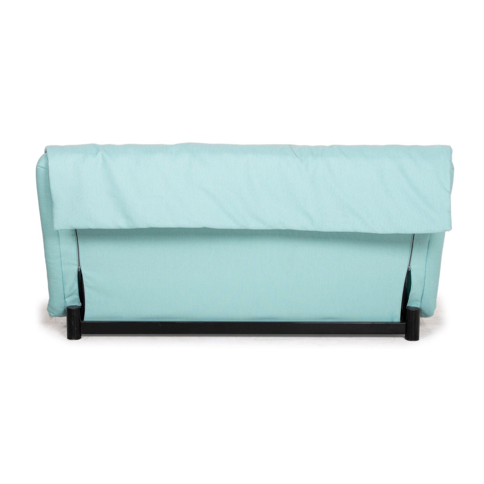 photo for sale Ligne Roset Multy Stof Bank Blauw Driezitter Slaapfunctie Nieuwe Bekleding