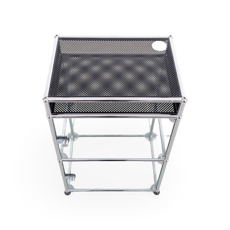 Usm Haller Hifi Chest Of Drawers, Fritz Haller Metal Record Cabinet photo furniture