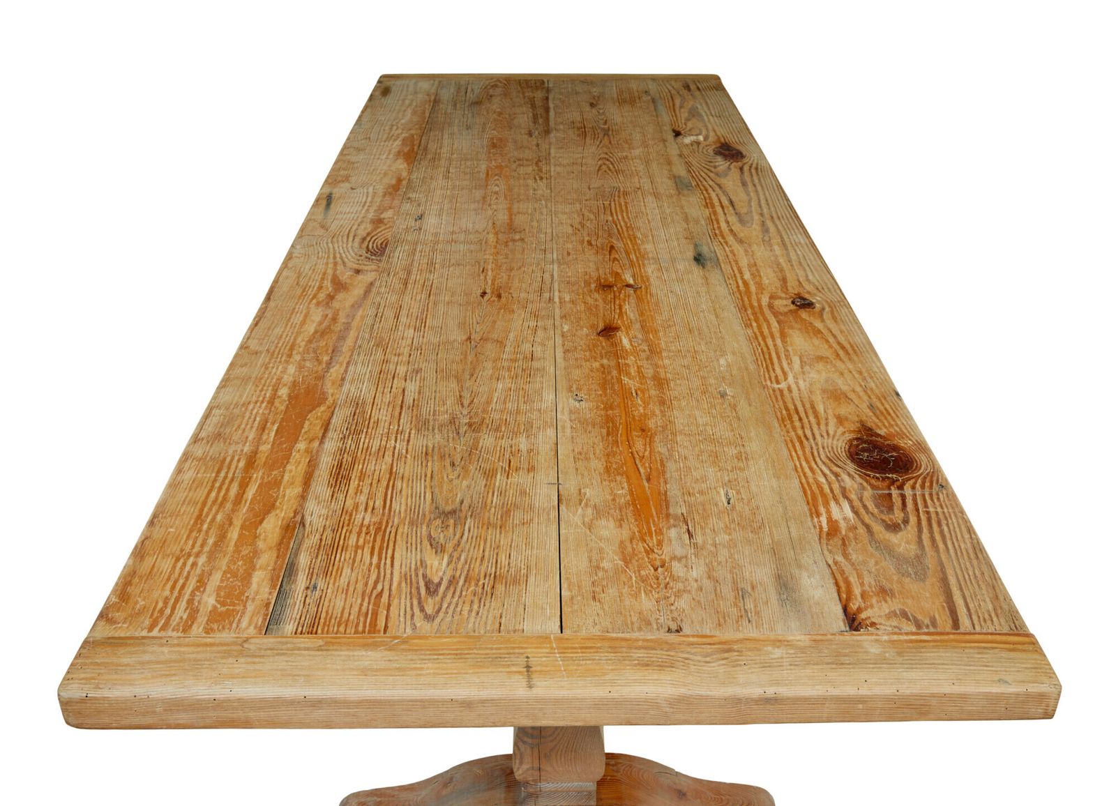 19e-eeuwse gesneden grenen reftereettafel photo vintage