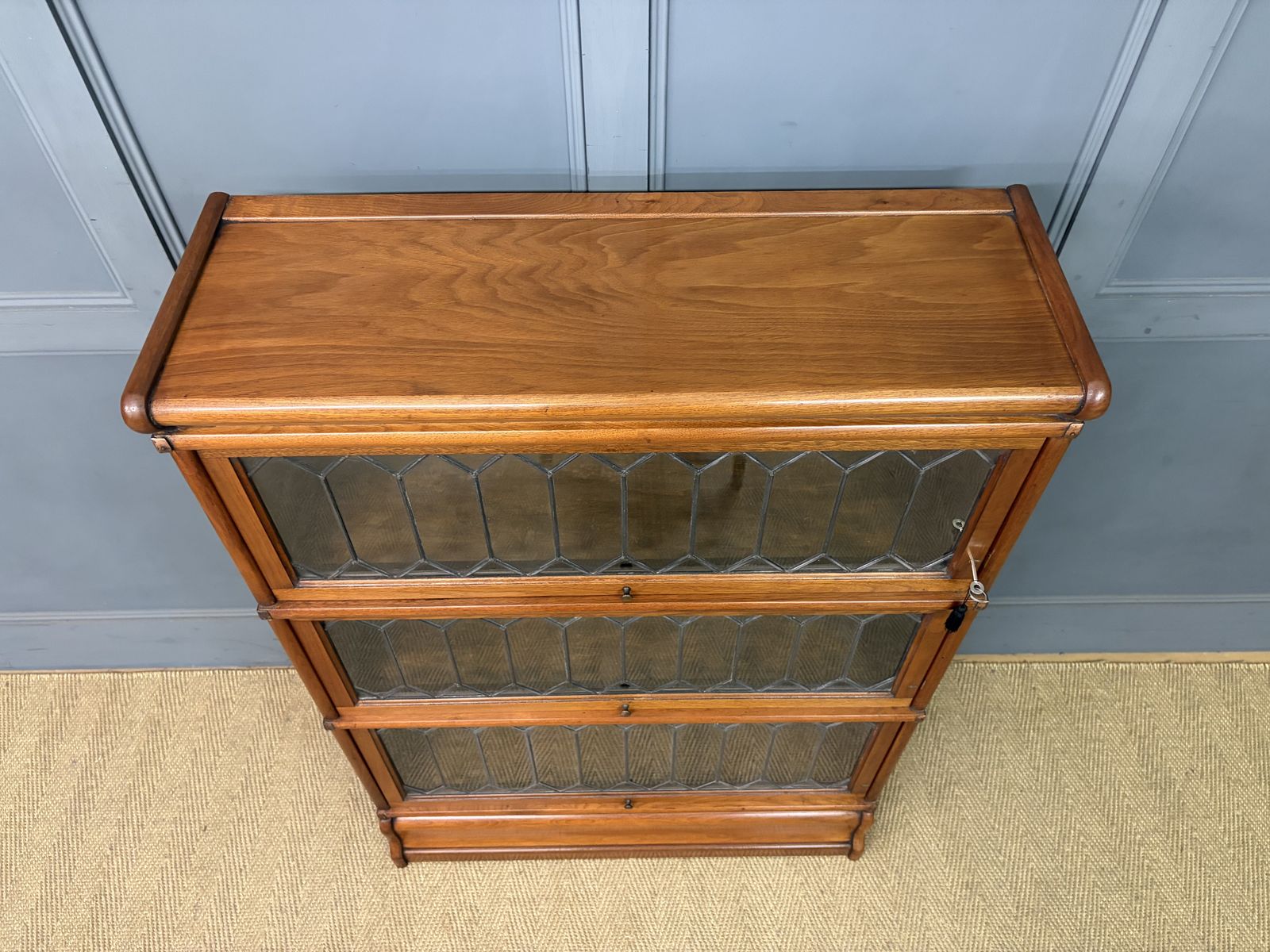 Walnut Globe Wernicke Stacking Bookcase photo vinterior
