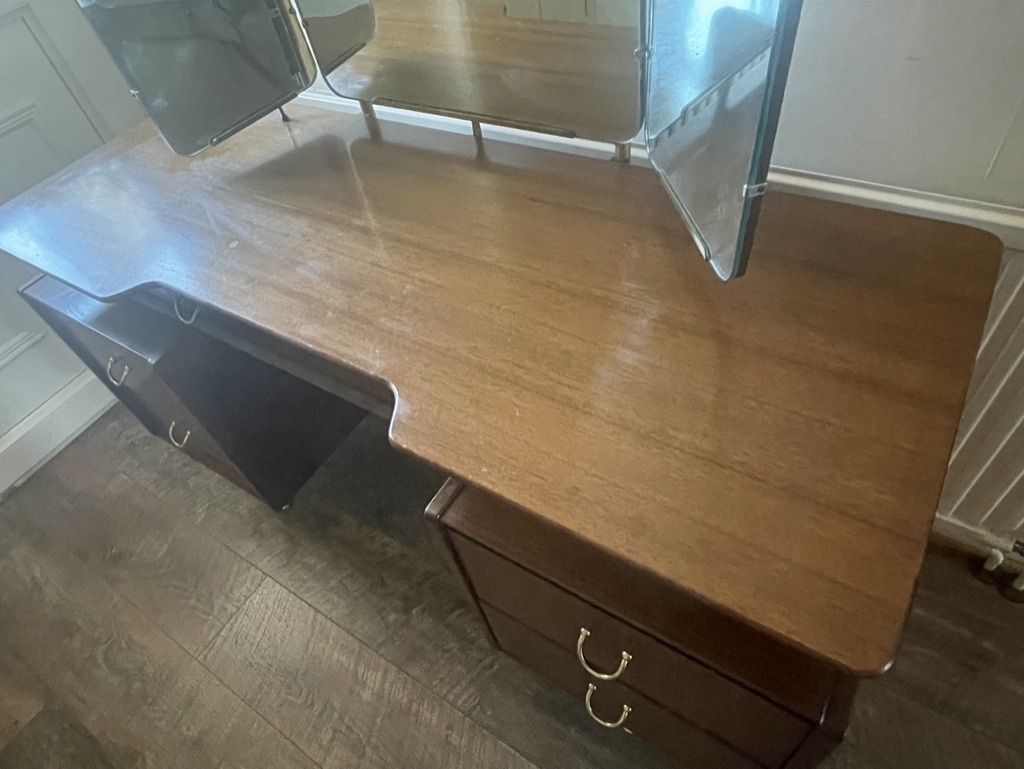 G Plan Teak Dressing Table   Mid Century Modern Vanity photo Furniture
