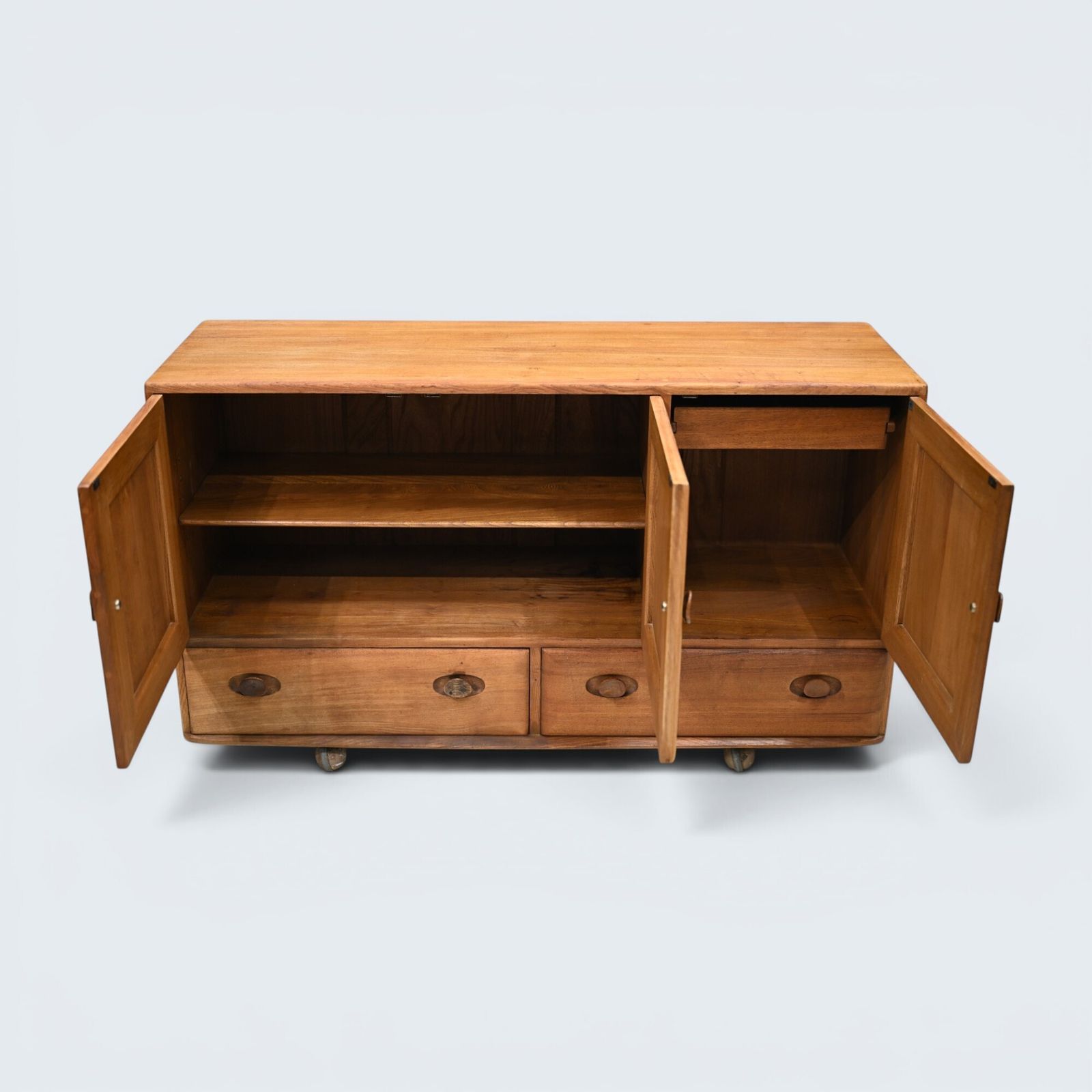 photo for sale Ercol Windsor Sideboard Model Number 468 Stripped & Oiled Free Uk Delivery