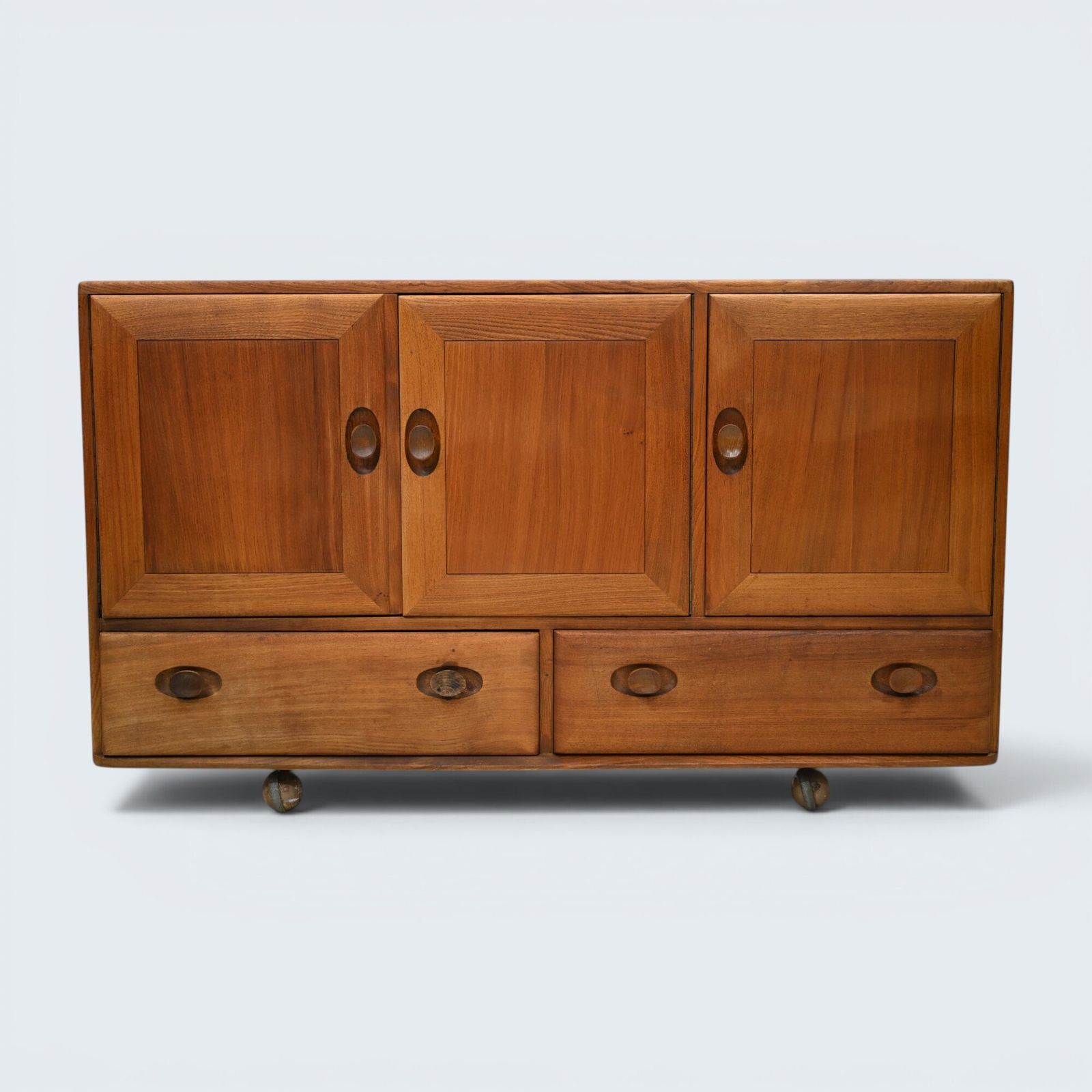 photo buy Ercol Windsor Sideboard Model Number 468 Stripped & Oiled Free Uk Delivery