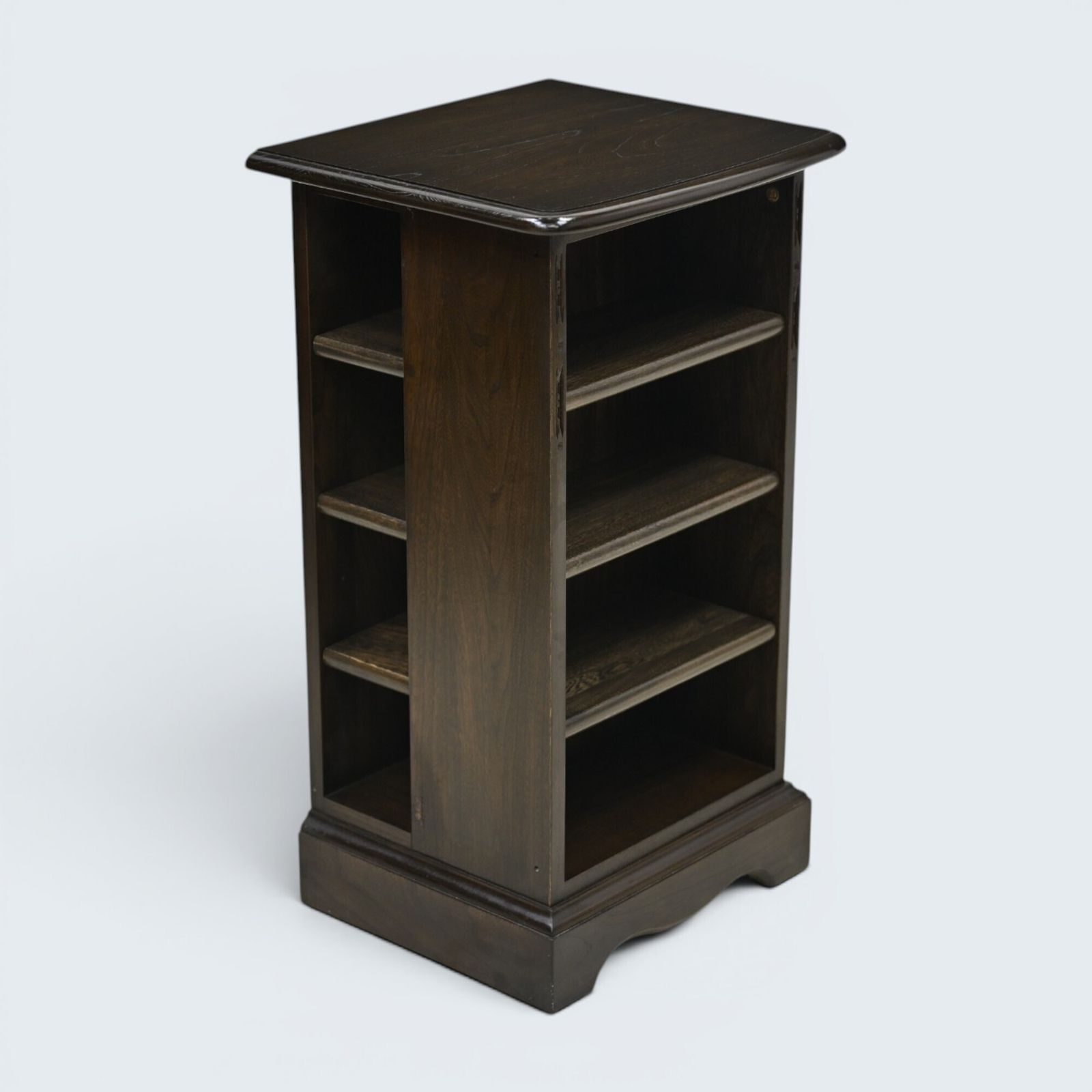 Ercol Cd Dvd Cabinet Shelving Adjustable Shelves photo vintage