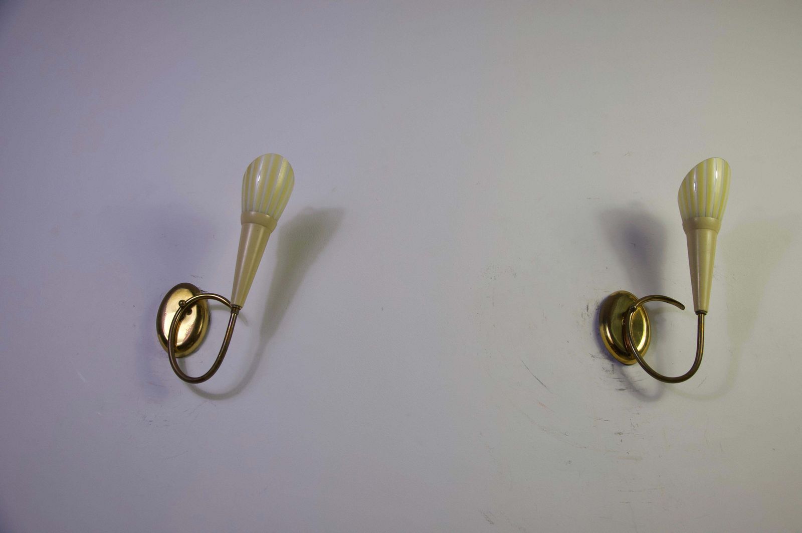 Mid Century Modern Pair Of Sputnik Wall Lamps, 1960s, Germany photo 668.0