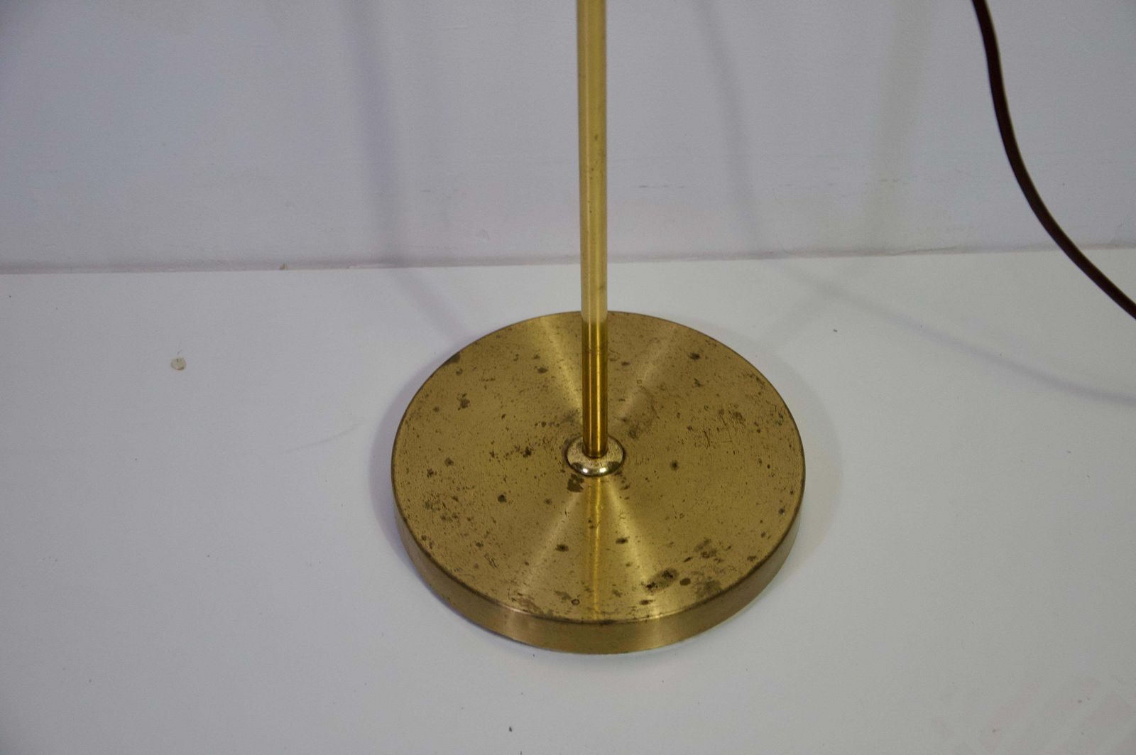 Brass Adjustable Floor Lamp, Germany, 1970s photo vintage