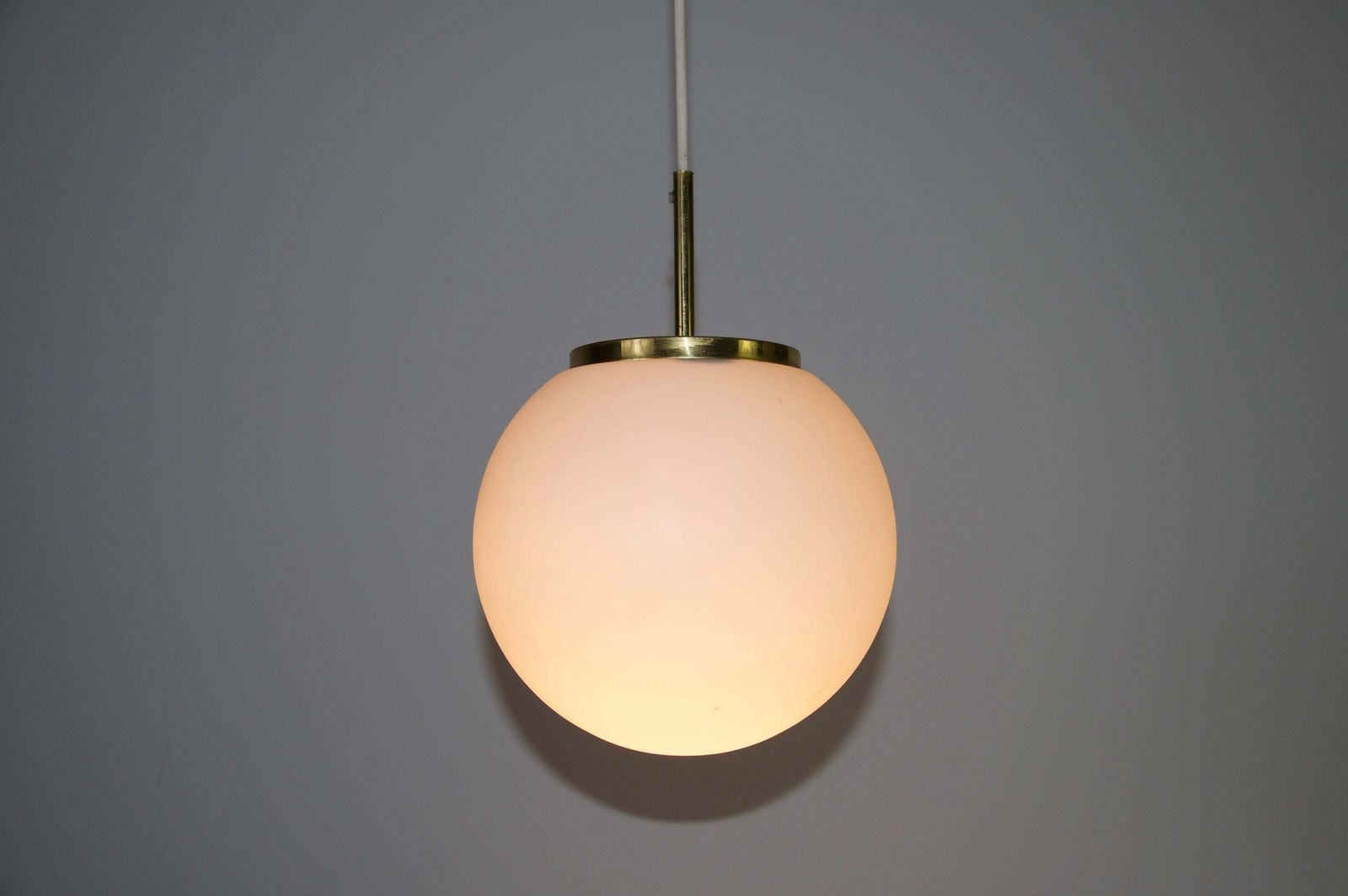 Opal Hanglamp van Doria, jaren 1970, Duitsland photo buy