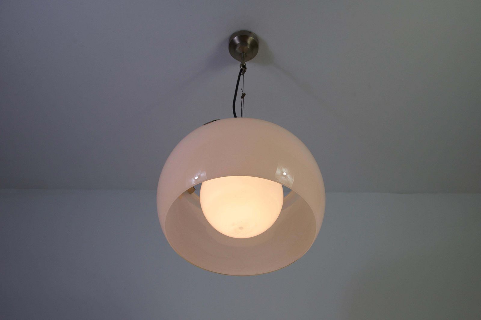'Omega' Pendant Lamp By Vico Magistretti For Artemide, Italy, 1960 photo vintage