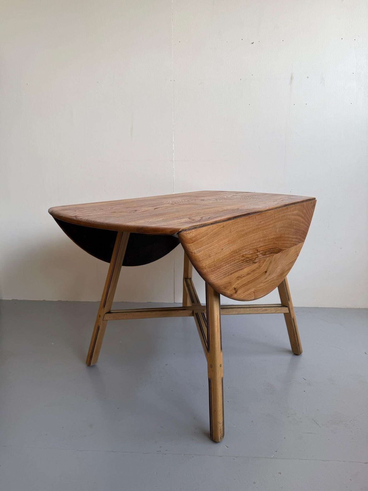 Ercol 'Colonial' Drop Leaf Dining Table Model 377 Mid Century Modern photo furniture