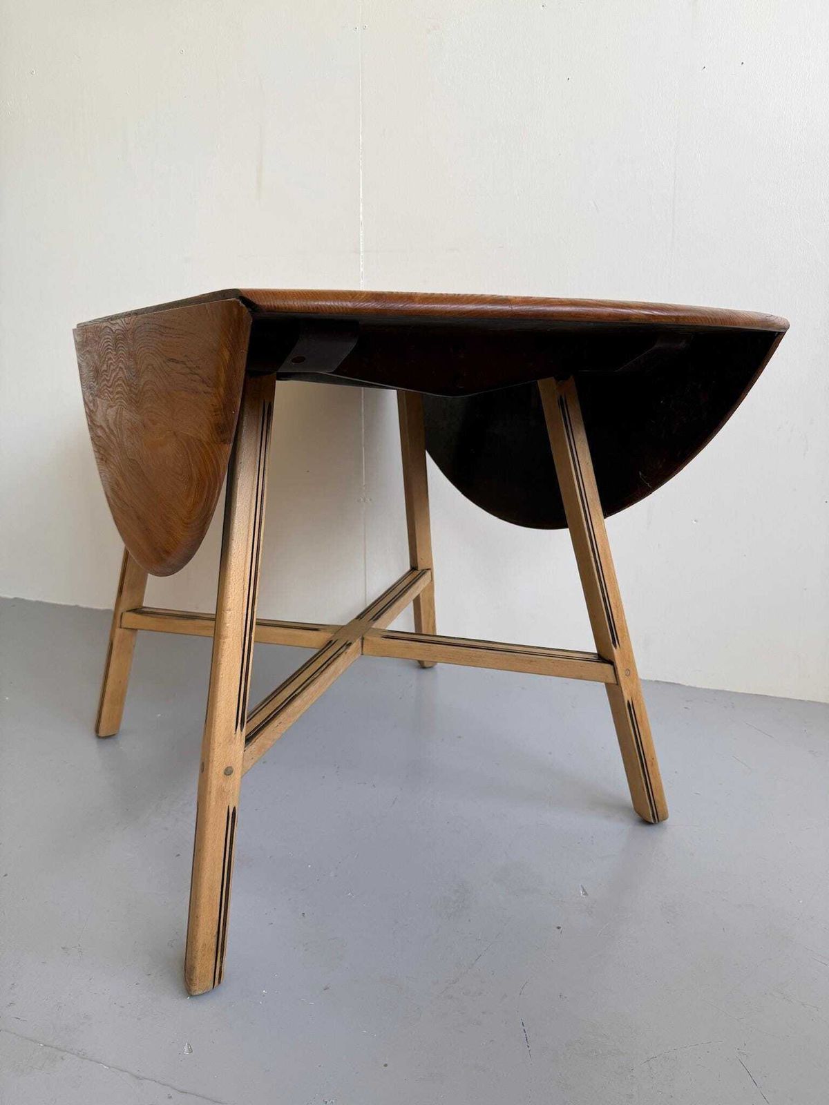 Ercol 'Colonial' Drop Leaf Dining Table Model 377 Mid Century Modern photo Furniture