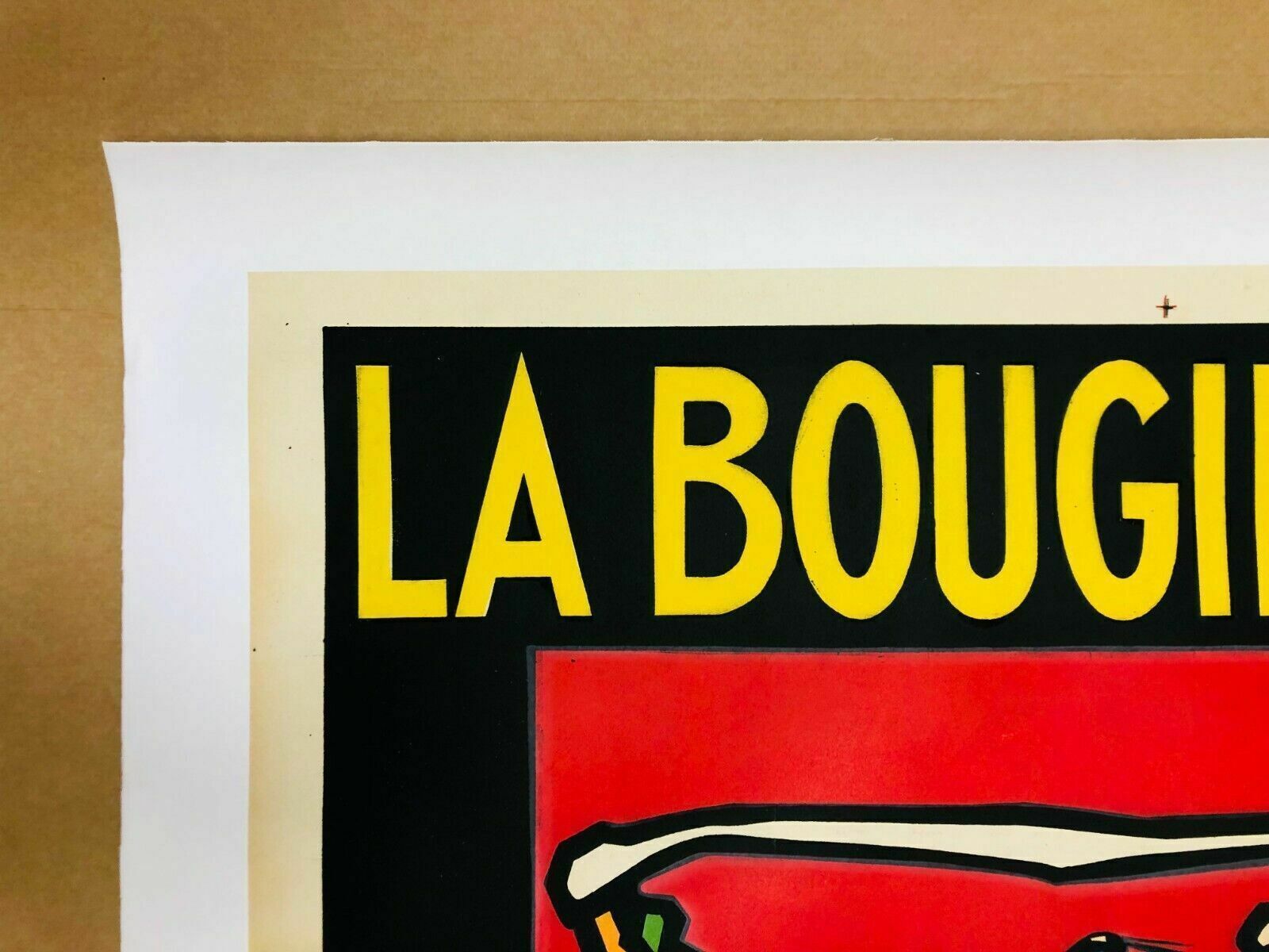Rouffé, C.A. 1930s   La Bougie Colin   Original Vintage Poster Linen Backed On Canvas photo 800.0