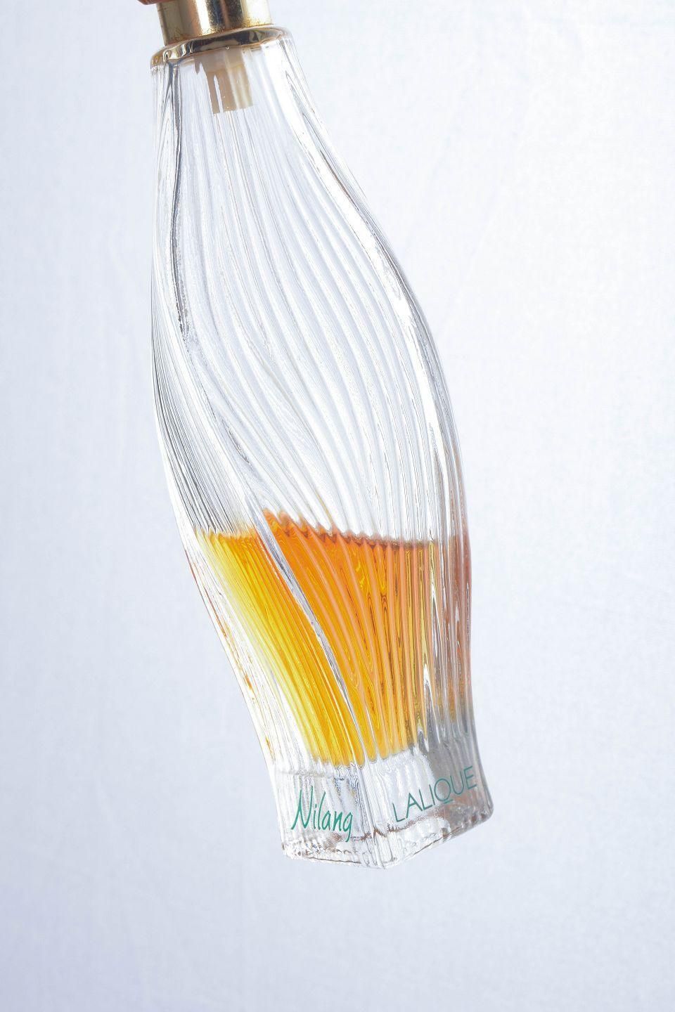 Lalique "Nilang", Crystal Perfume Bottle. 21st C. photo for sale