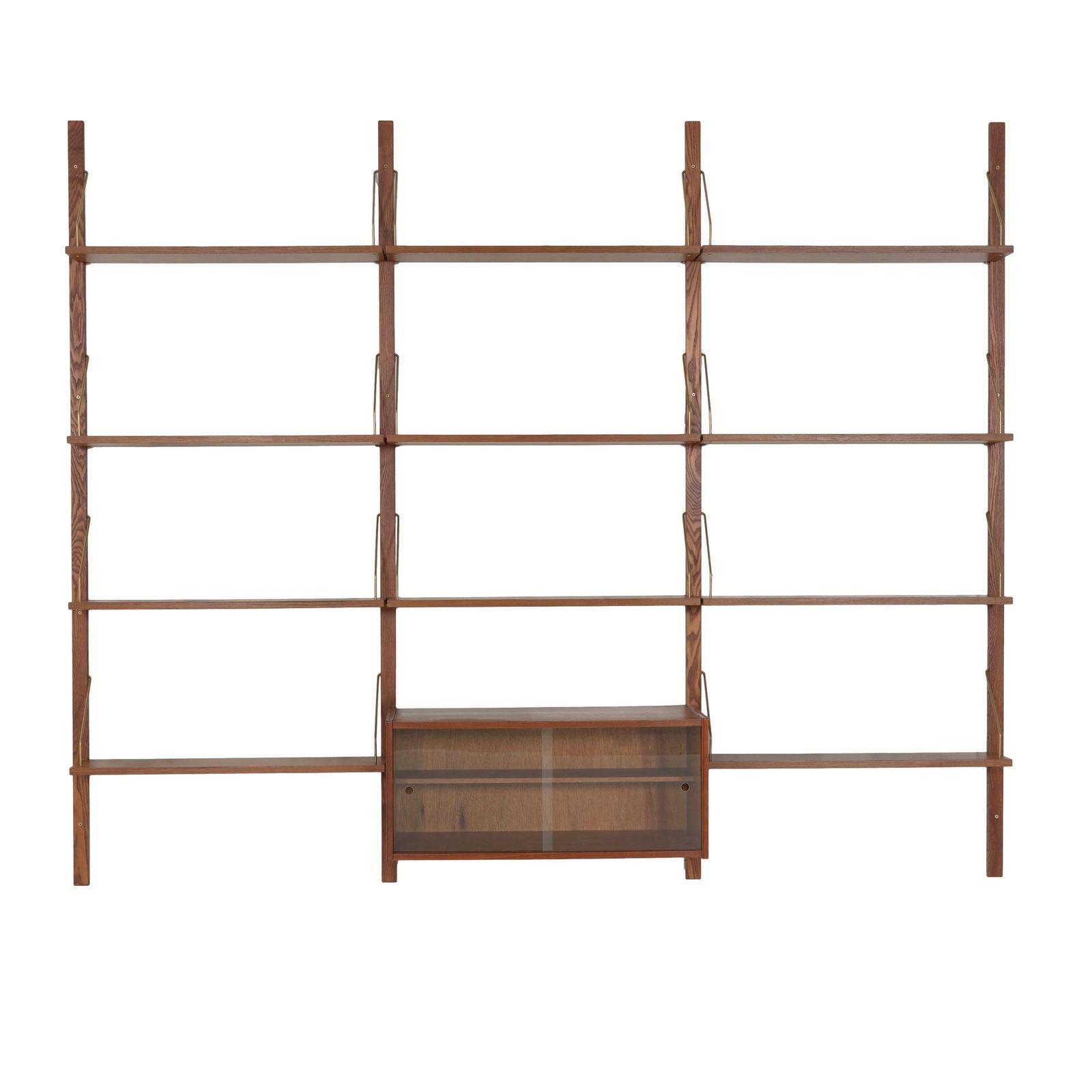 Teak Modular Shelving Unit, Danish Design, 1960s, Made In Denmark