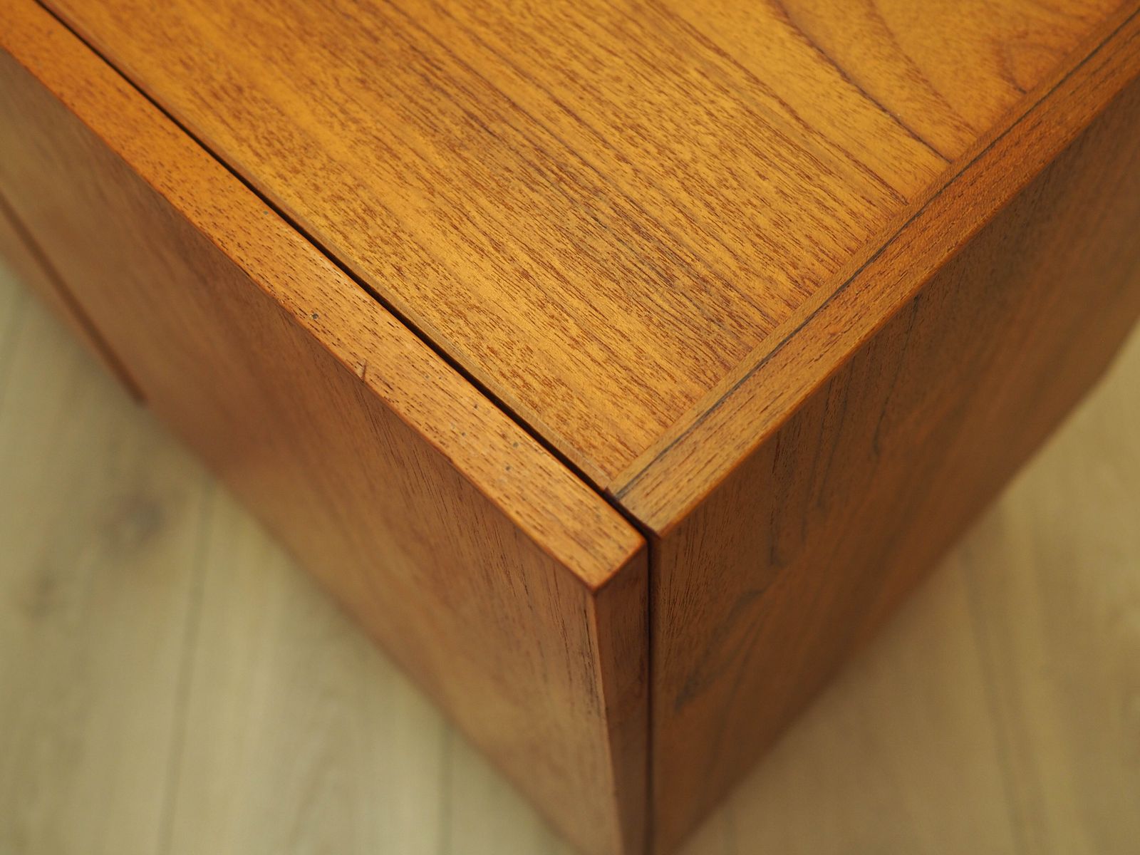 Meubels Teakhouten kast, Deens design, jaren 1970, gemaakt in Denemarken photo