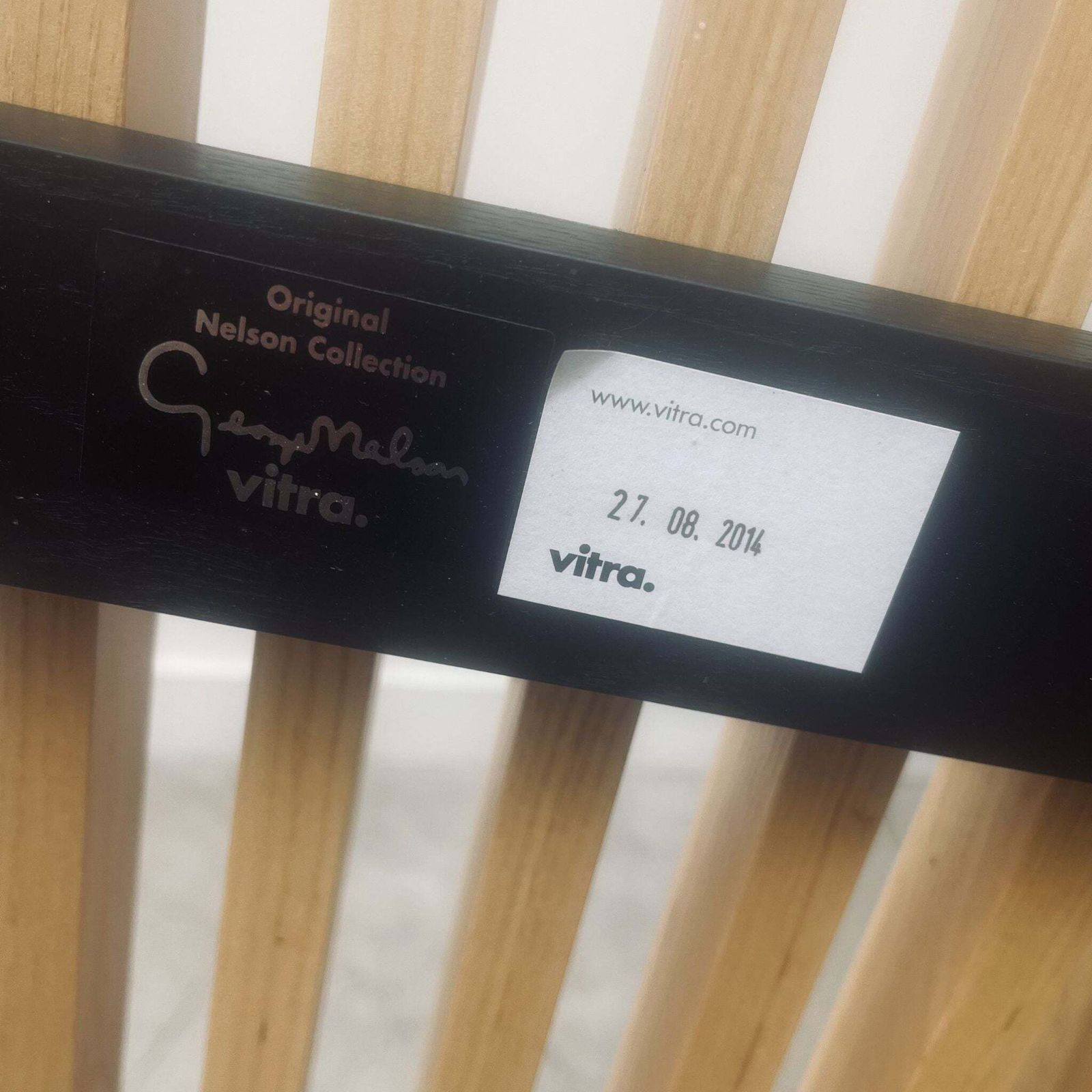 George Nelson Bench For Vitra X2 photo vinterior