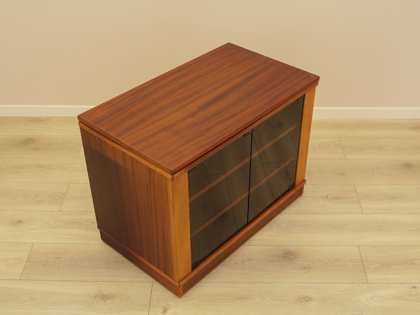 Tv Cabinet On Wheels, Danish Design, 1980s, Made In Denmark photo vintage