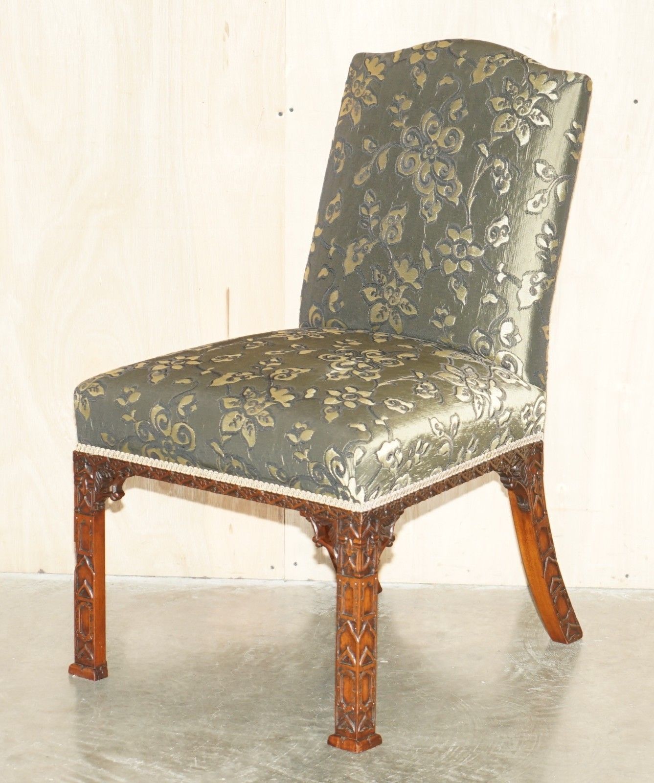 Six Original No 10 Downing Street Prime Minster Thomas Chippendale Dining Chairs photo 50000.0