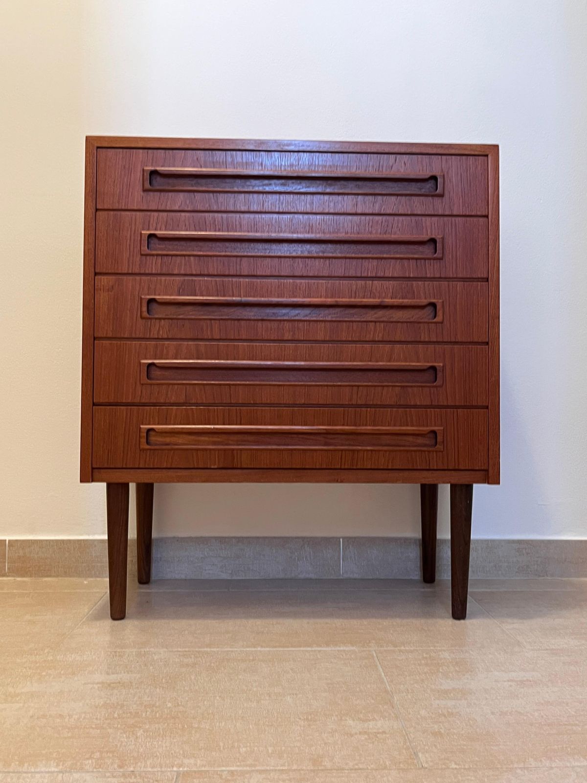 1960s Mid Century Design Scandinavian Teak Chest Of Drawers   Denmark photo for sale