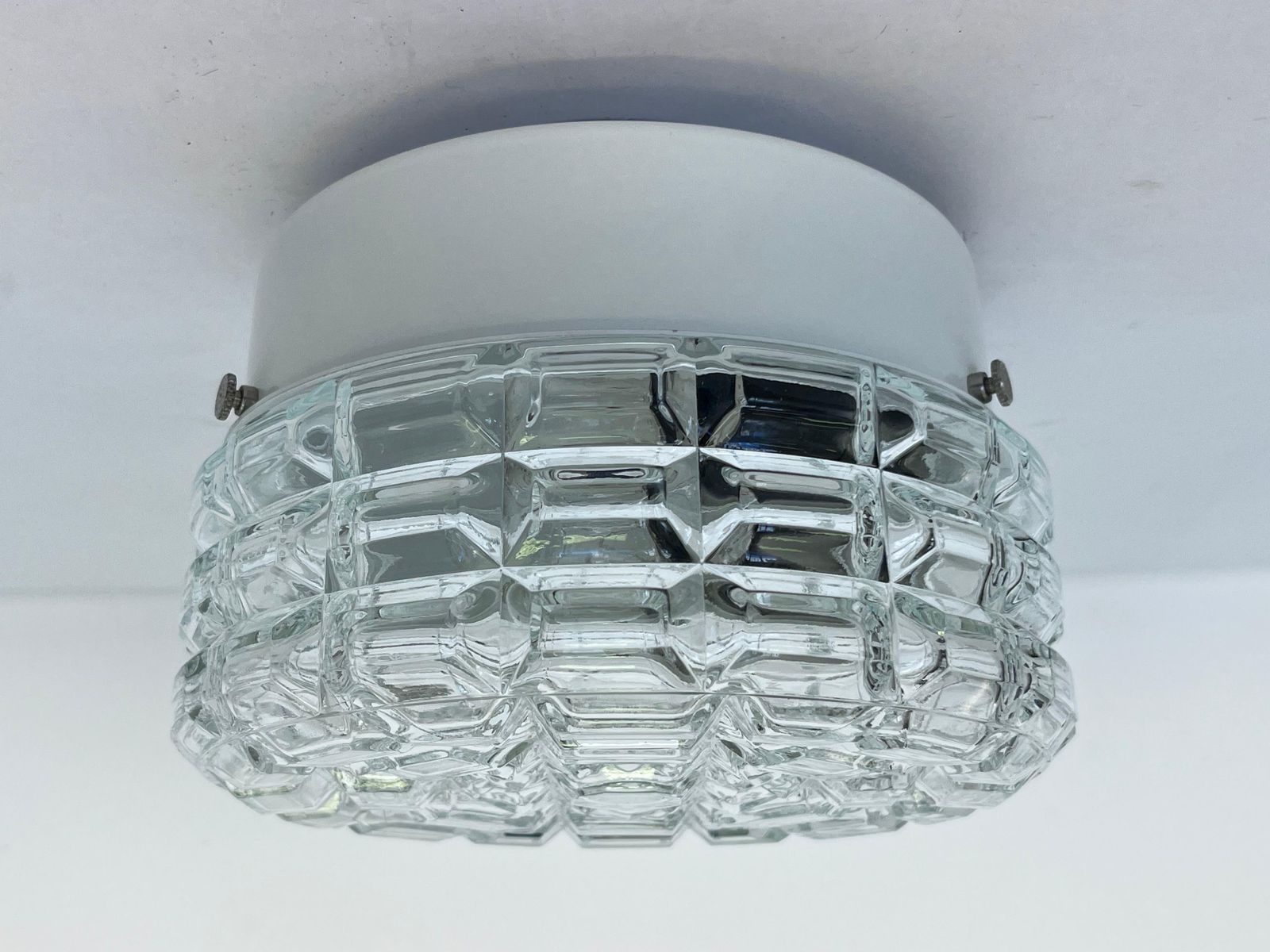 Design mid-century wand- of plafondlamp, plafondlamp (flushmount), ca. jaren 1970 — 5 stuks beschikbaar photo buy