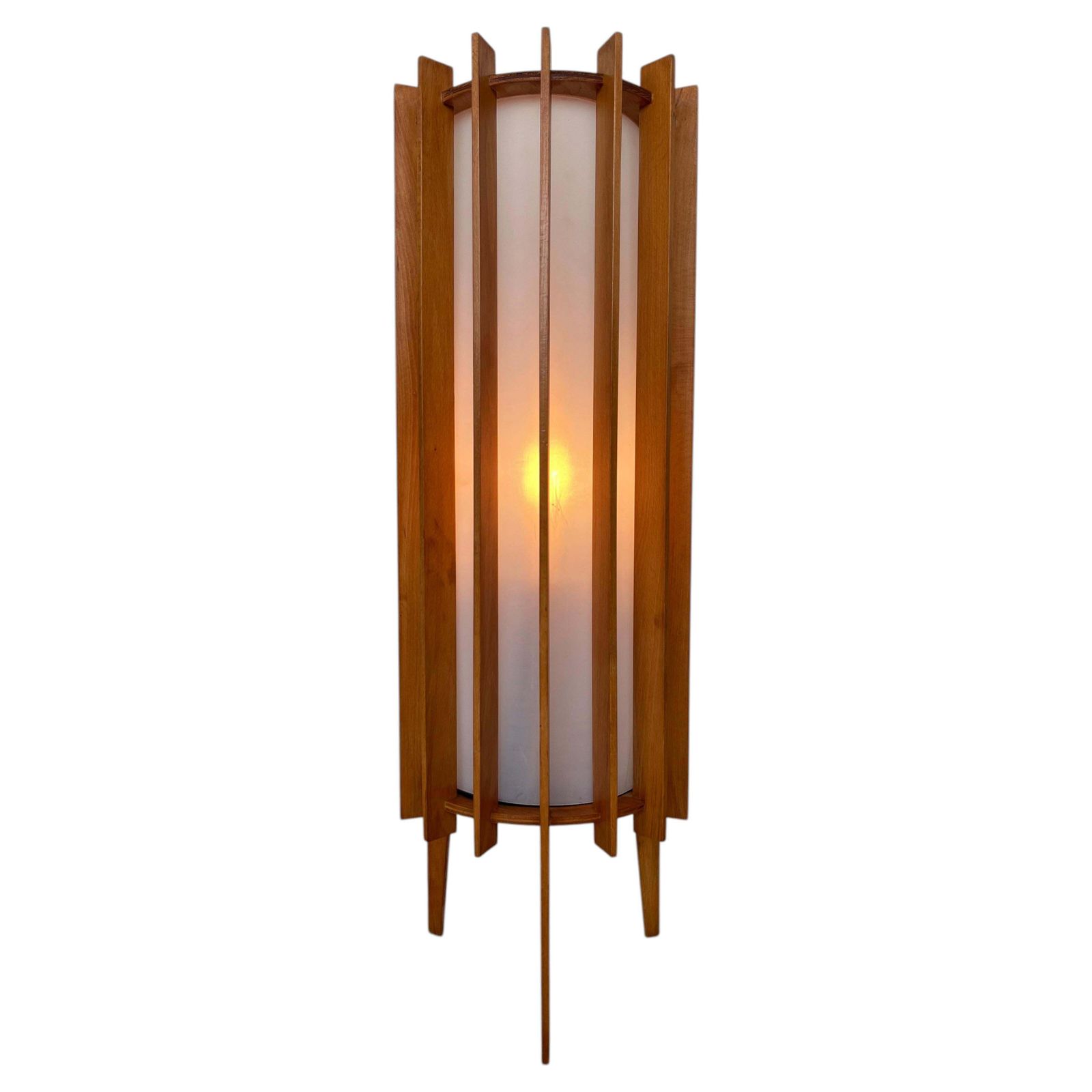 Lampadaire Rocket Space Age Ib Fabiansen par Fog and Mørup, Danemark, années 1960