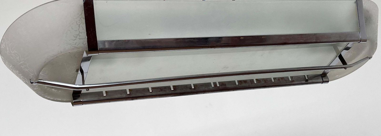 photo buy XXL Design Chrome Bauhaus Hanglamp | ca. jaren 1940 / Tsjecho-Slowakije
