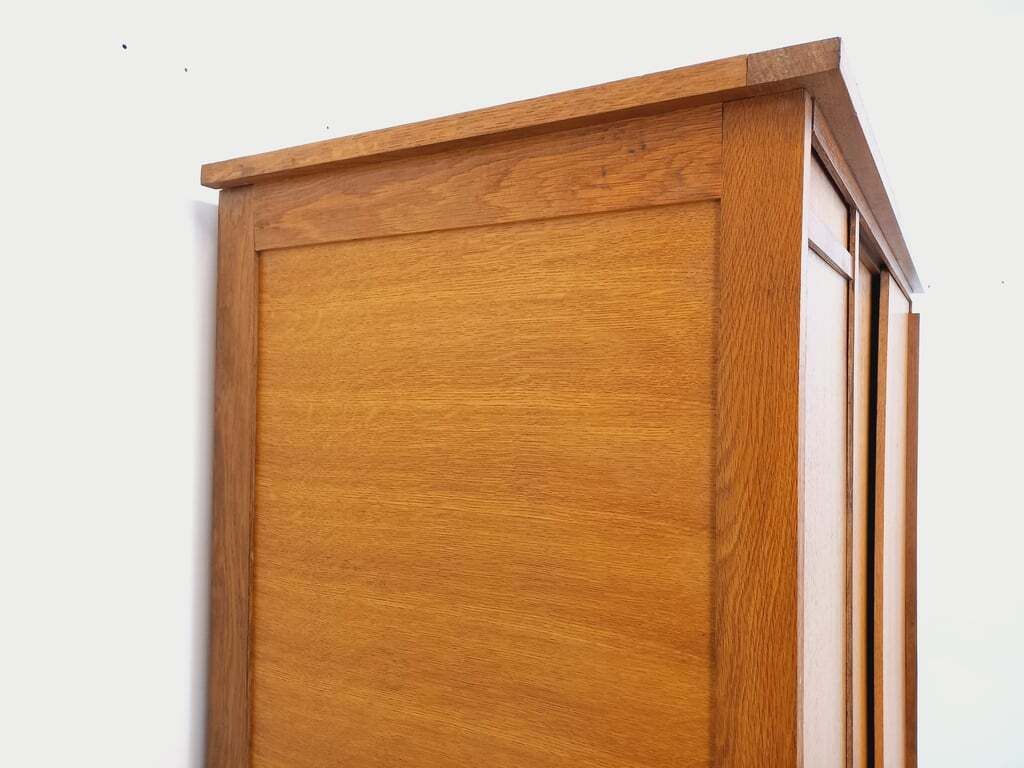 photo furniture Wardrobe With Two Oak Doors 3, 1960s