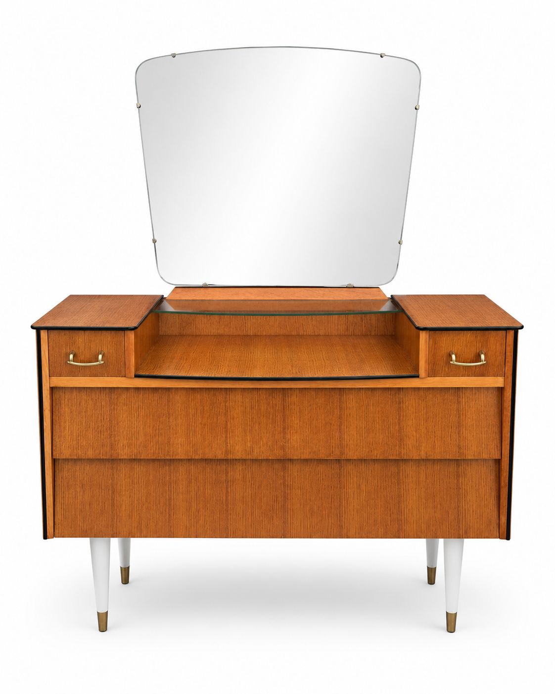 Avalon Yatton Mid Century Teak Dressing Table & Mirror Fully Restored photo furniture