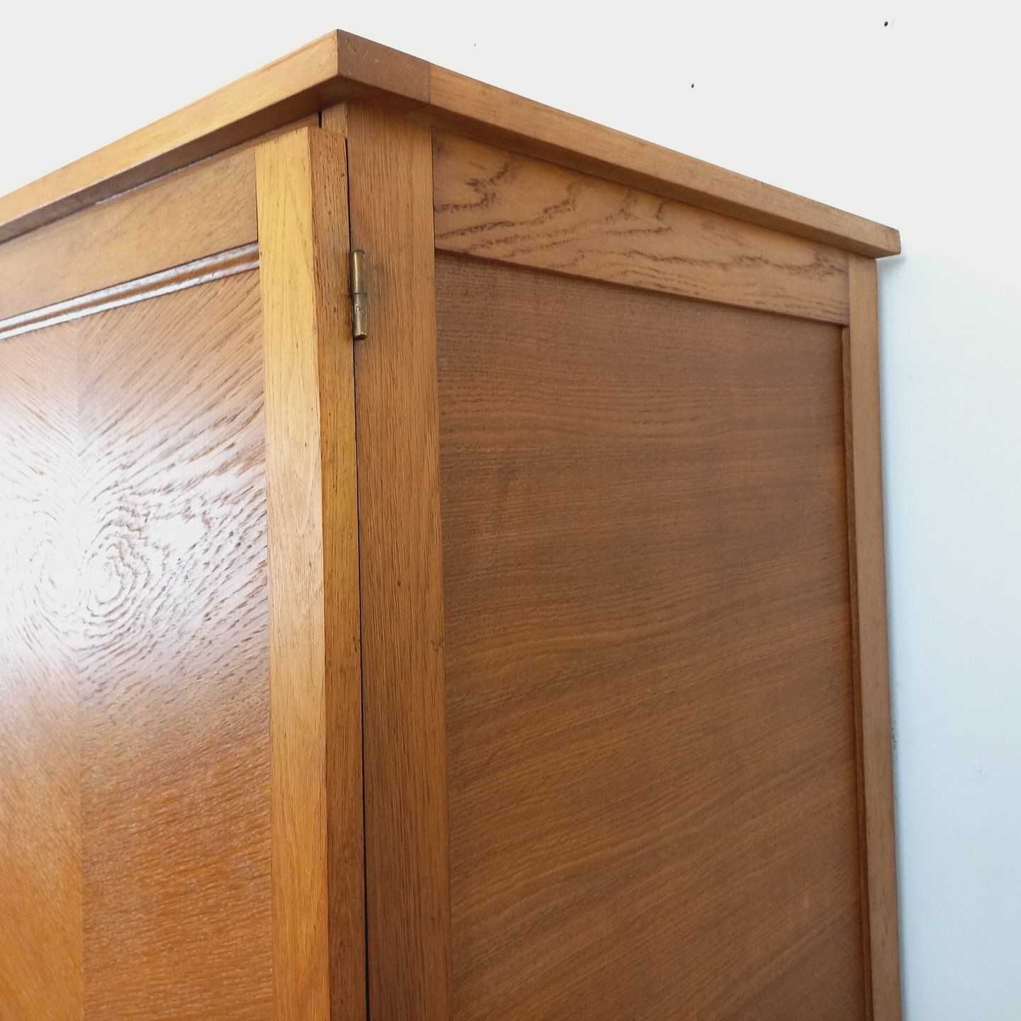 photo buy Oak Wardrobe With Two Doors 4, 1960s