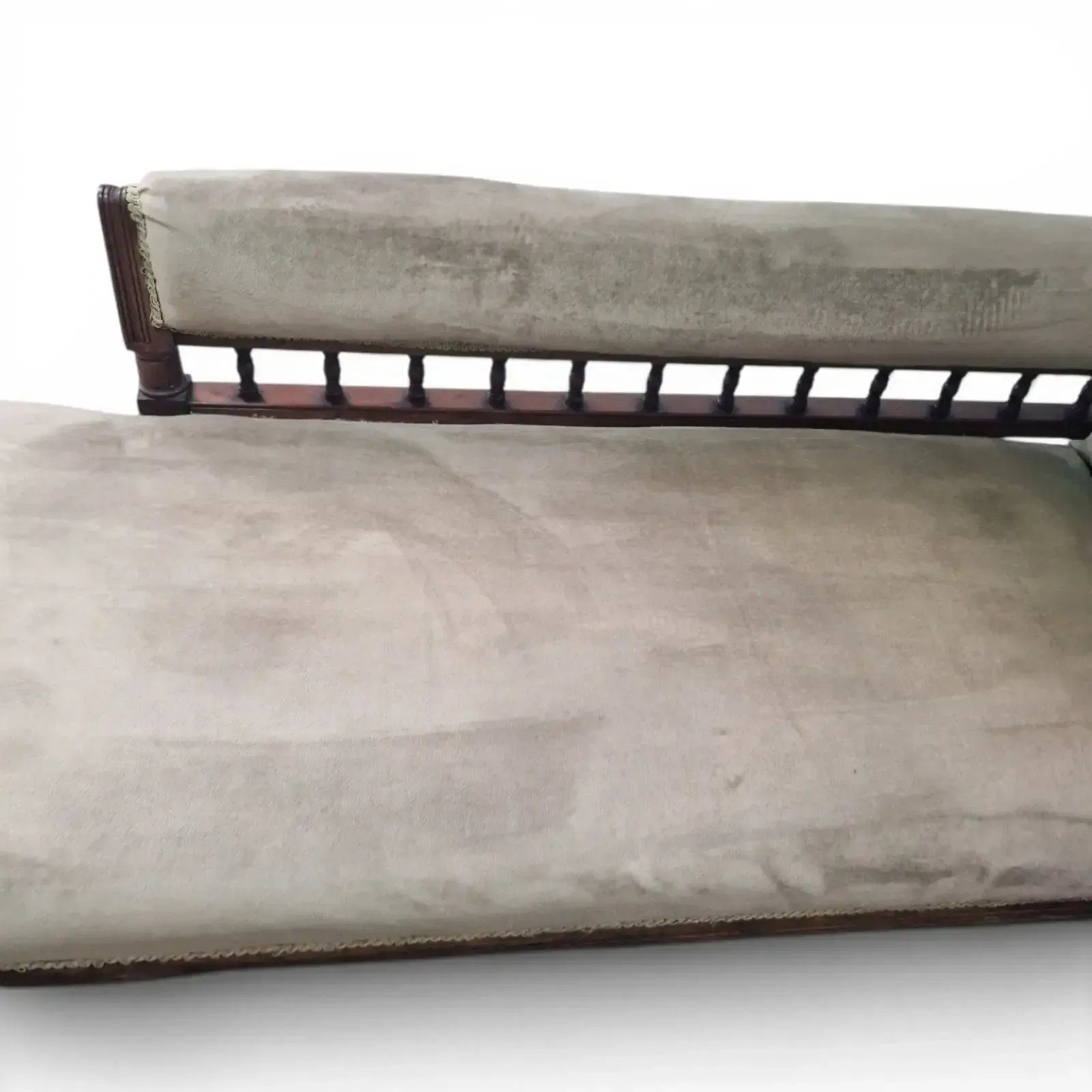 Victorian Style Chaise Longue Button Back Daybed Lounge Chair Sofa Settee photo buy