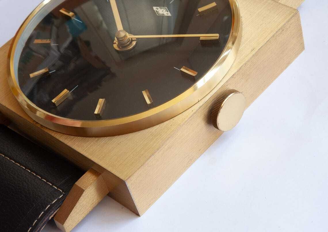 photo for sale XL 30" WLH Germany Wandklok Horloge Stijl Mid-Century Modernisme Kienzle Groot