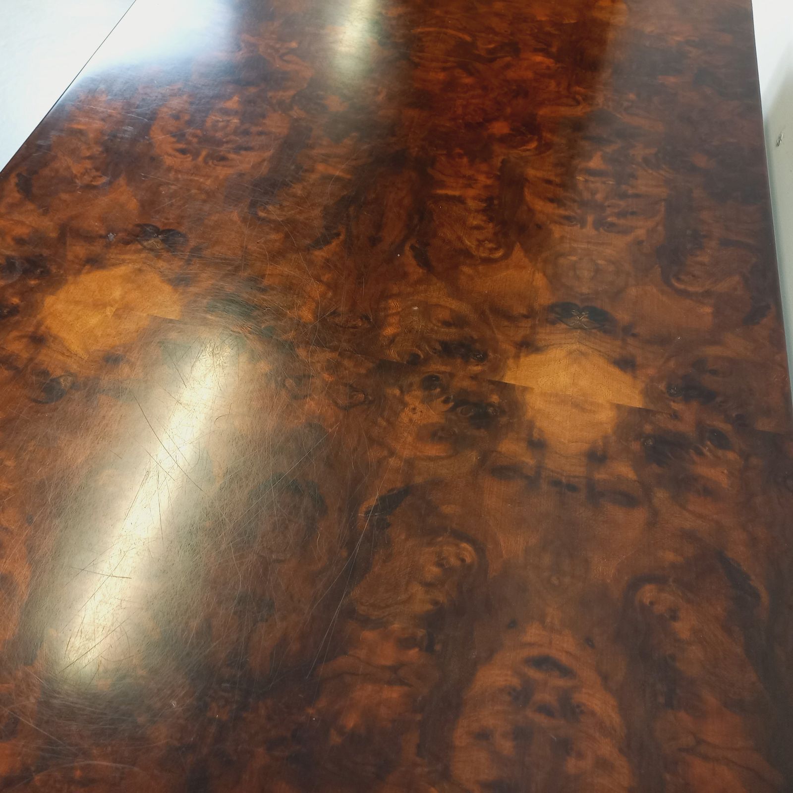 photo buy Rectangular Coffee Table In Elm And Elm Burl